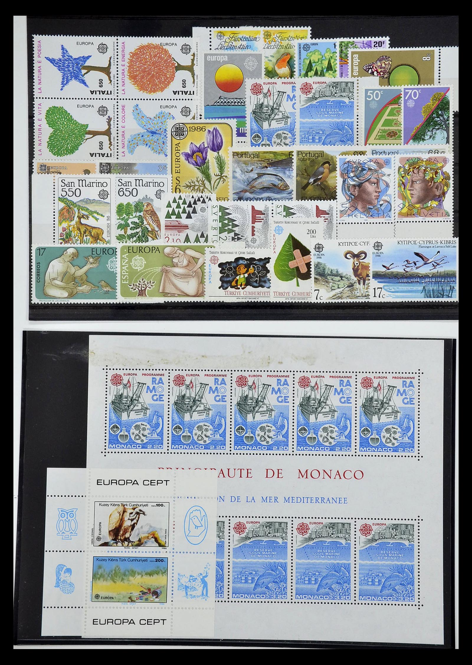 34577 337 - Stamp Collection 34577 Europa CEPT 1956-1992.