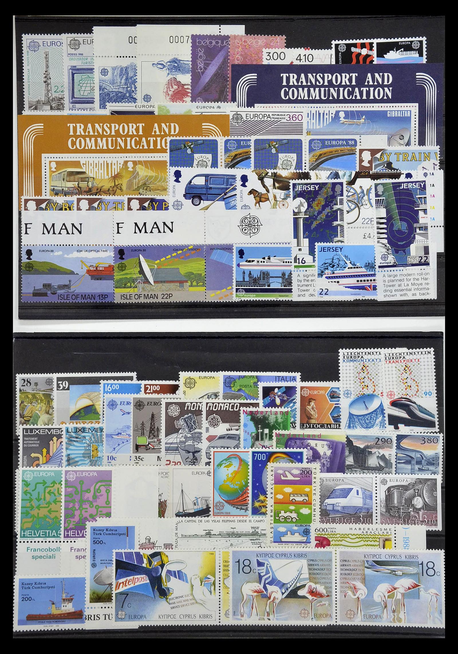 34577 339 - Postzegelverzameling 34577 Europa CEPT 1956-1992.
