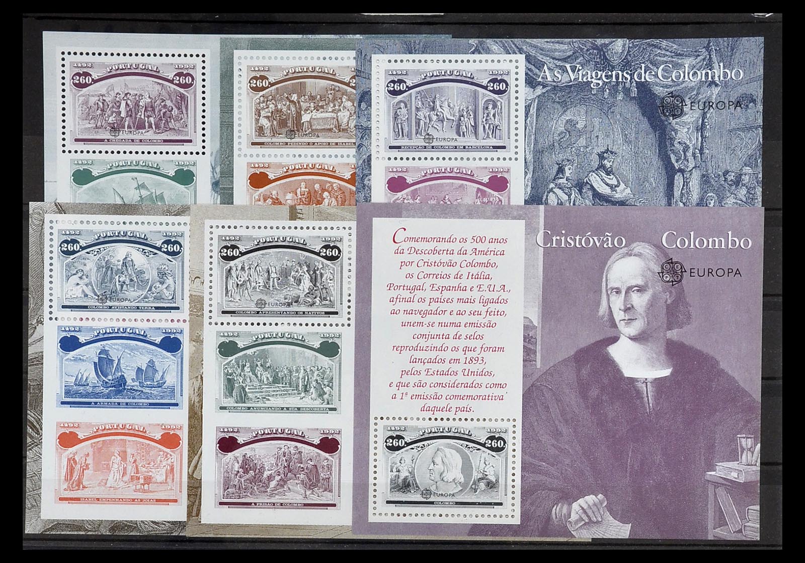 34577 343 - Stamp Collection 34577 Europa CEPT 1956-1992.