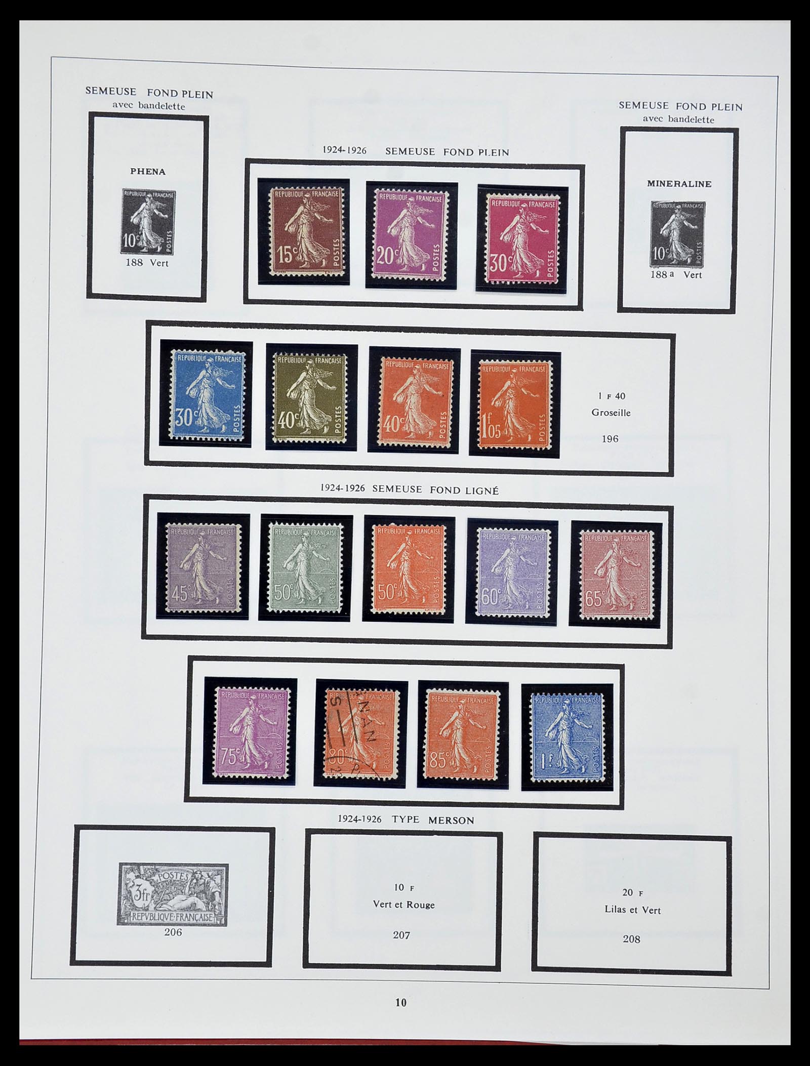 34578 007 - Stamp Collection 34578 France 1877-1964.