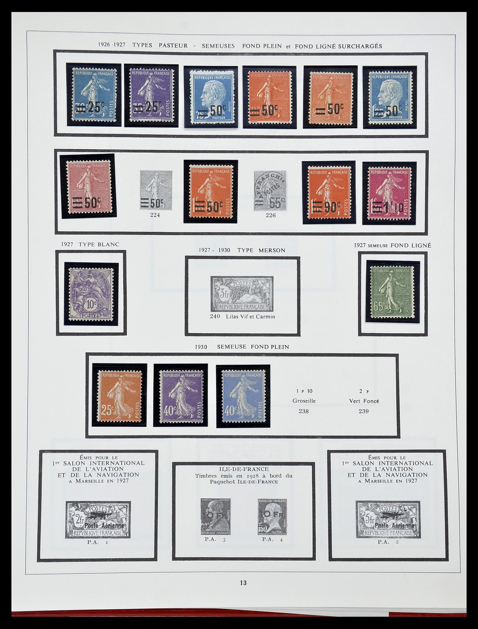 34578 009 - Stamp Collection 34578 France 1877-1964.