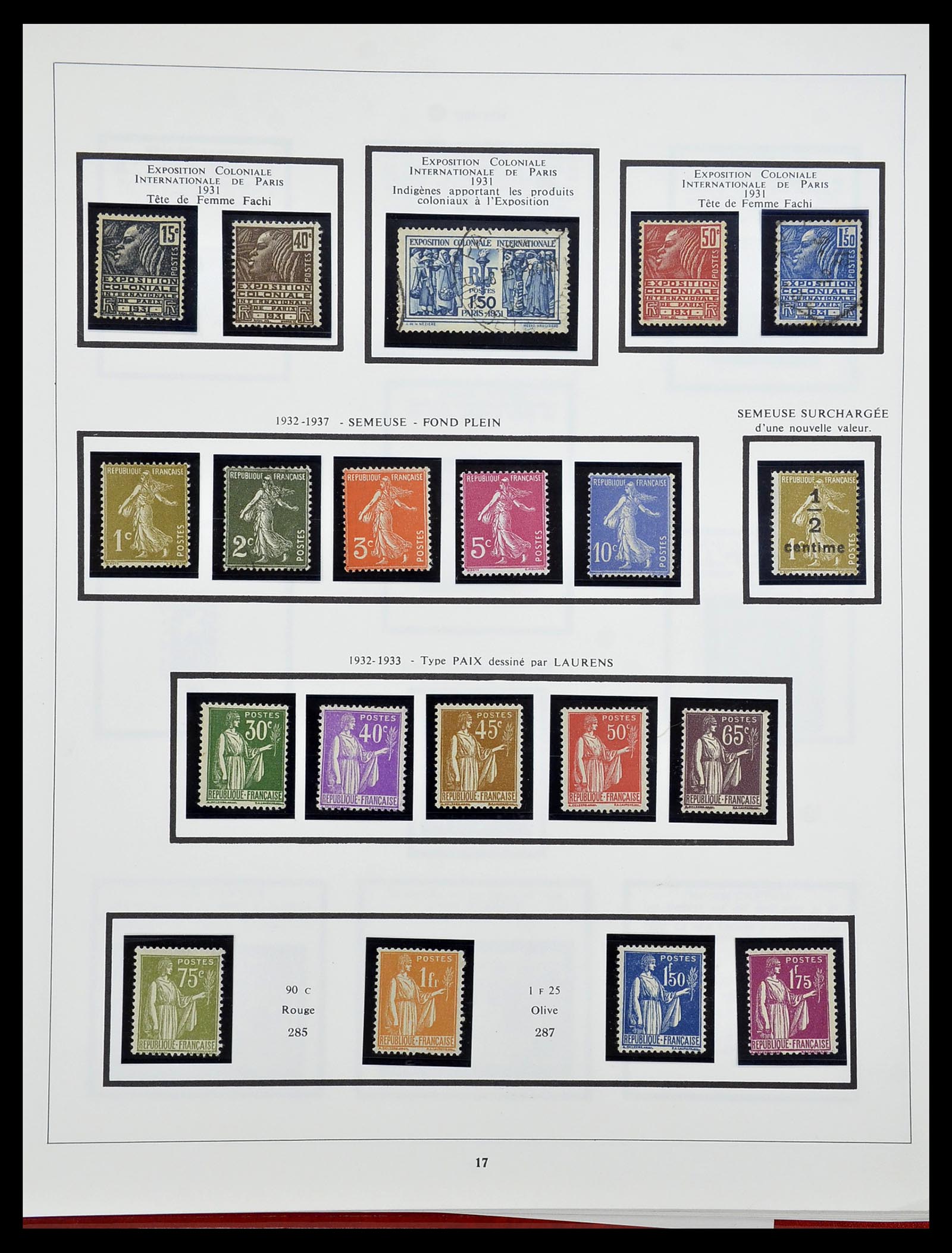 34578 012 - Stamp Collection 34578 France 1877-1964.