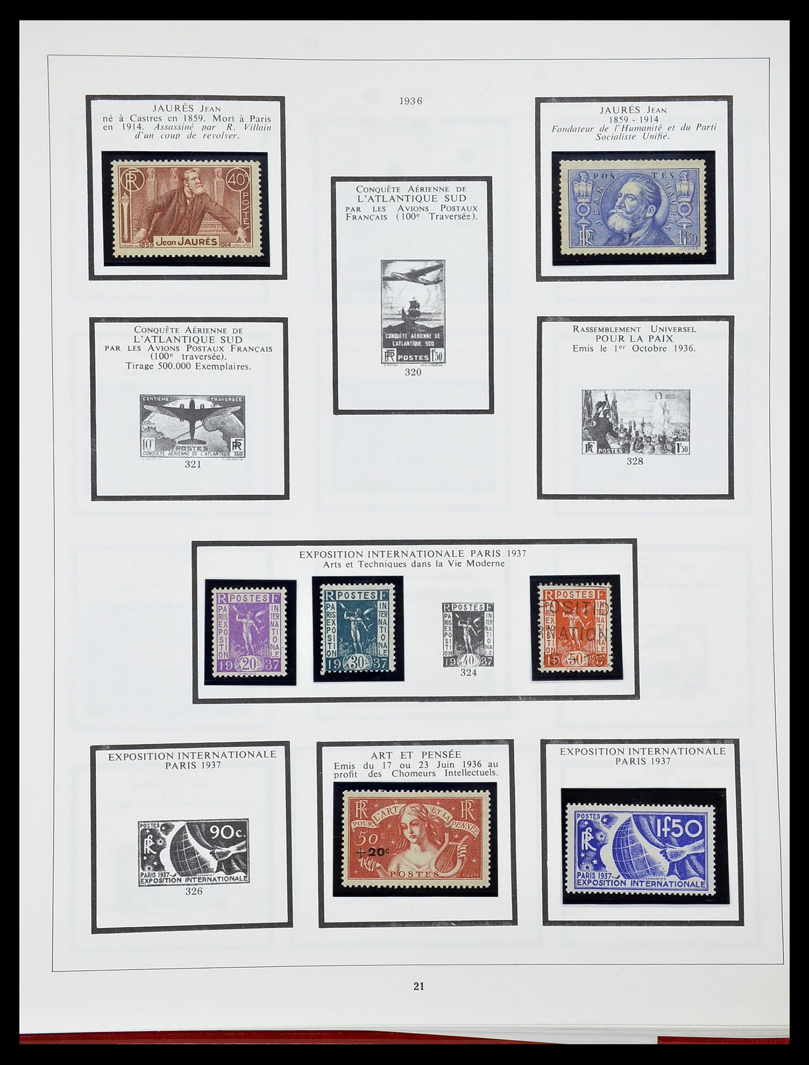 34578 016 - Stamp Collection 34578 France 1877-1964.