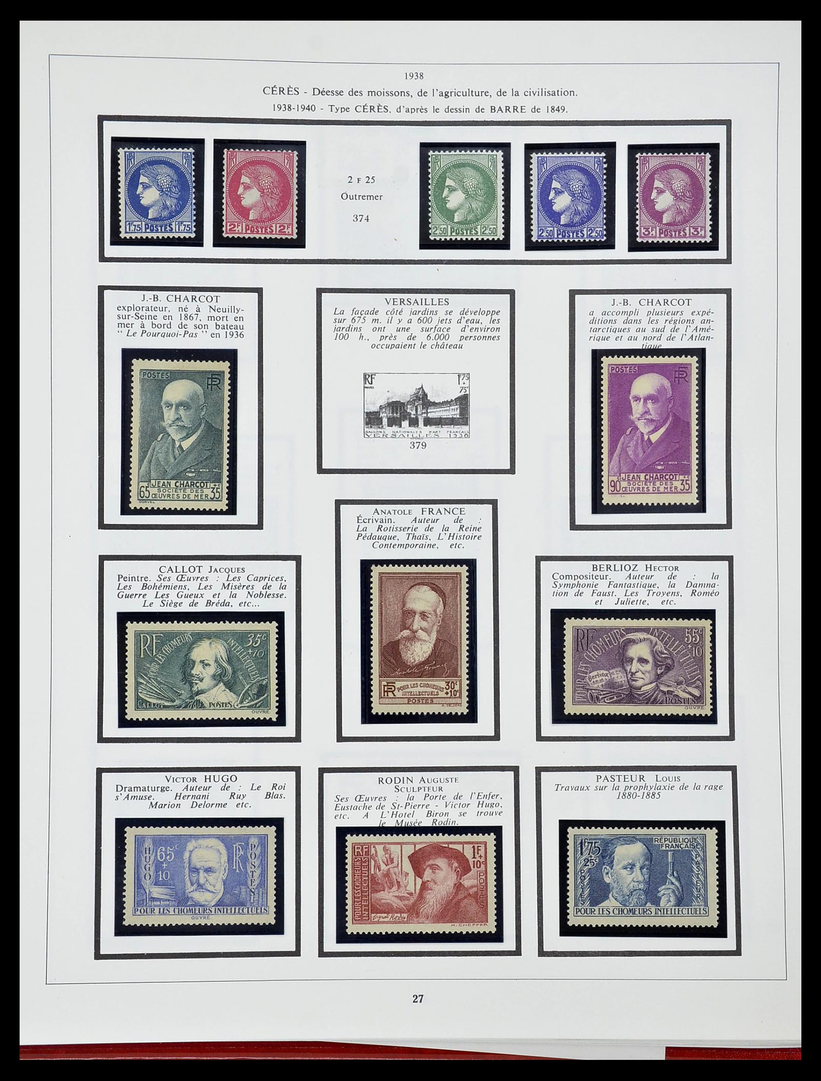 34578 021 - Stamp Collection 34578 France 1877-1964.