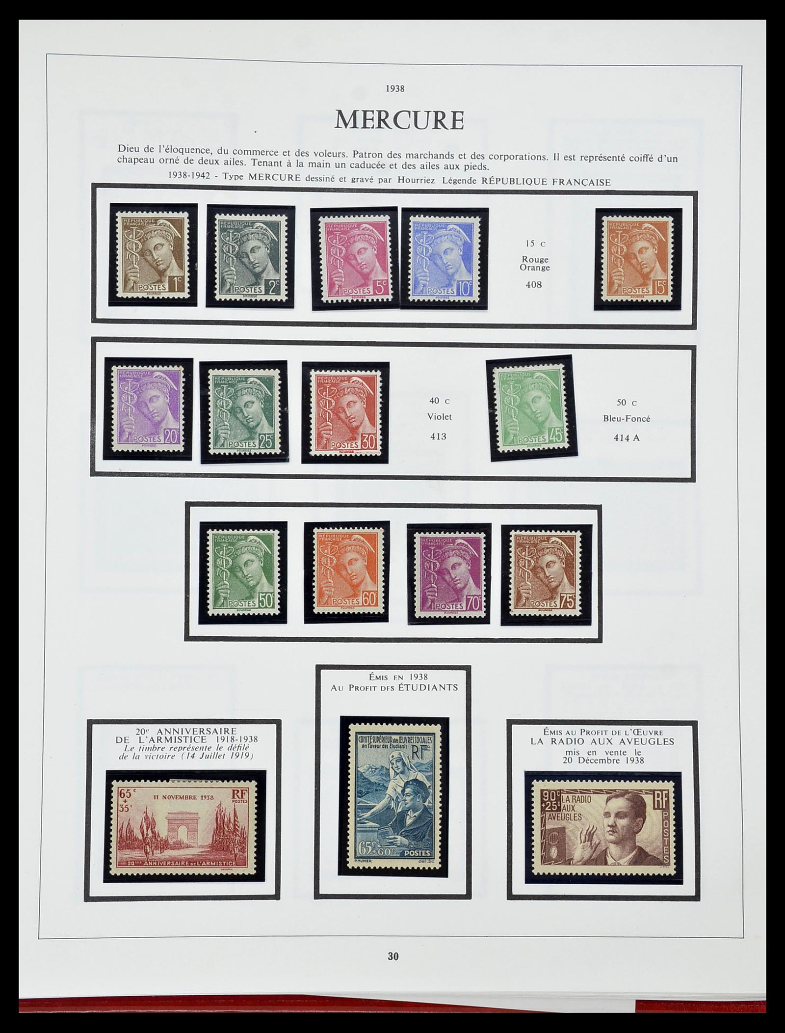 34578 024 - Stamp Collection 34578 France 1877-1964.