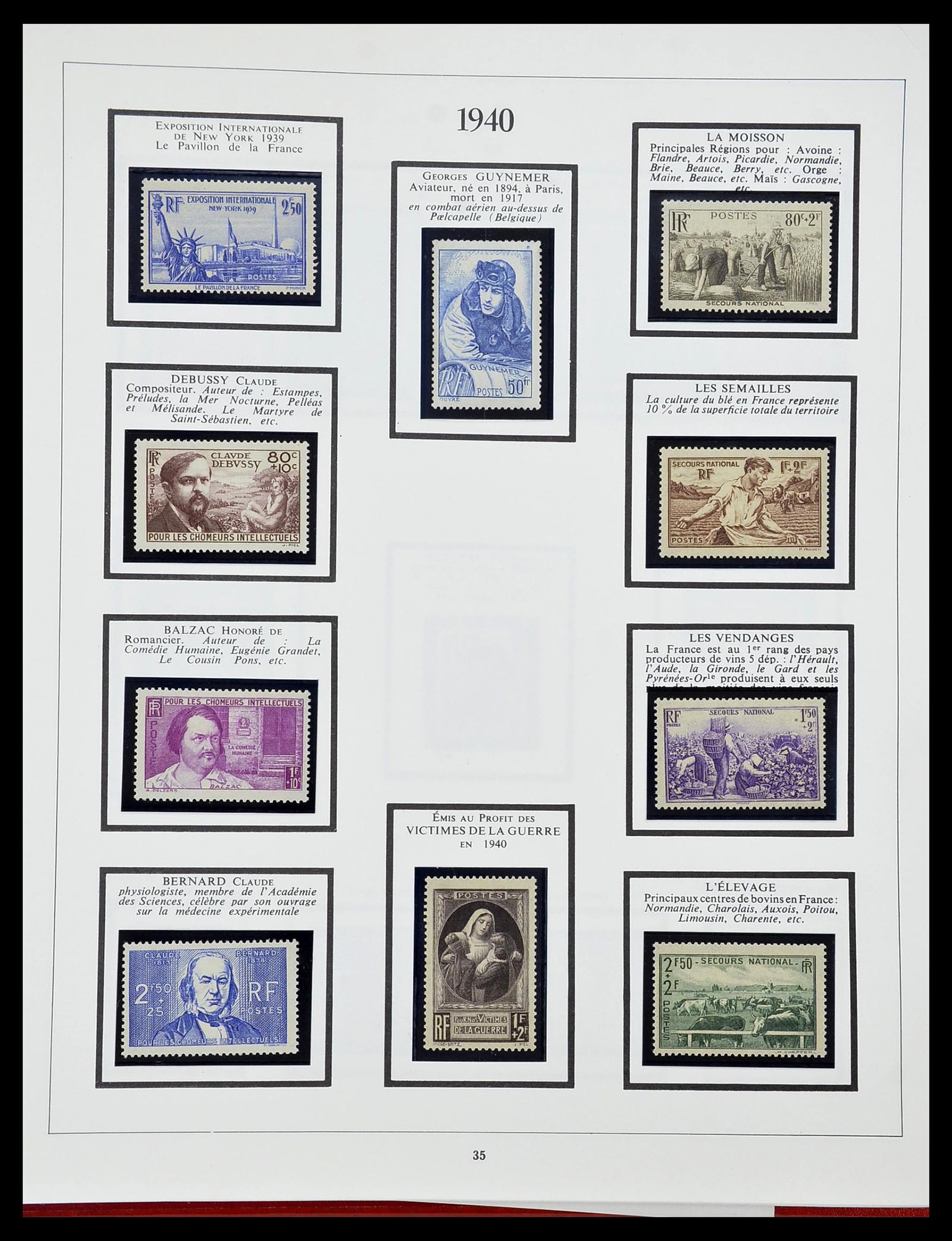 34578 029 - Stamp Collection 34578 France 1877-1964.
