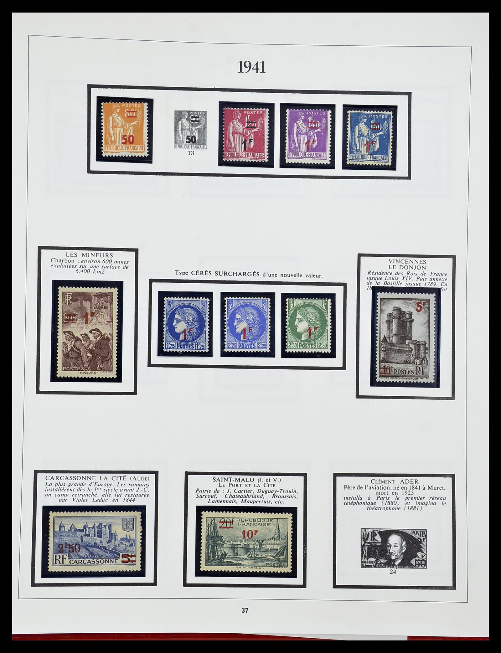 34578 031 - Stamp Collection 34578 France 1877-1964.