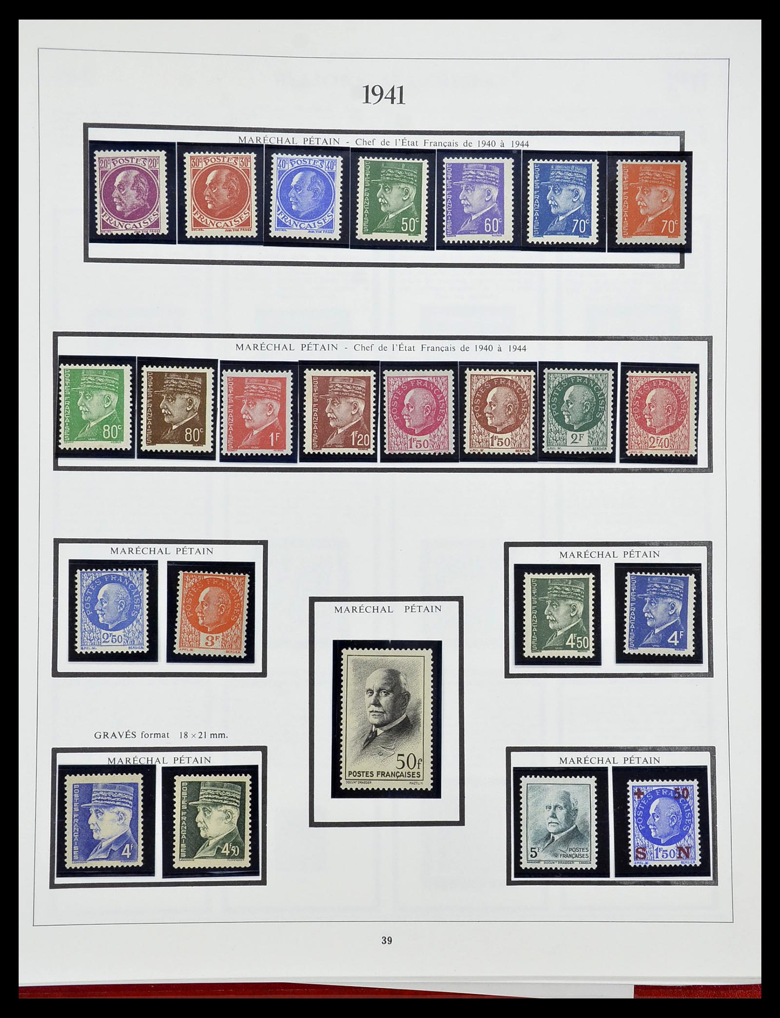 34578 033 - Stamp Collection 34578 France 1877-1964.