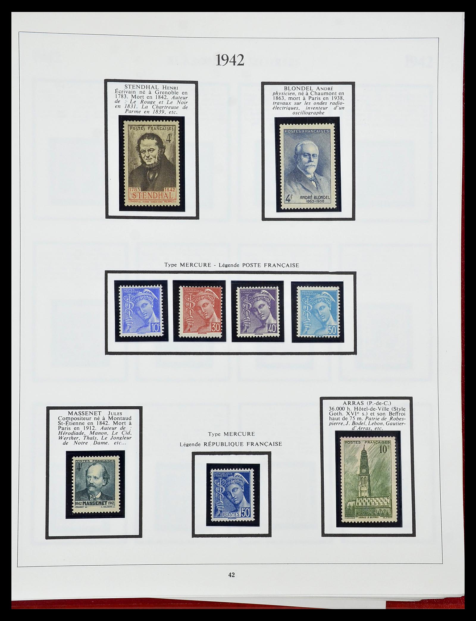 34578 036 - Stamp Collection 34578 France 1877-1964.