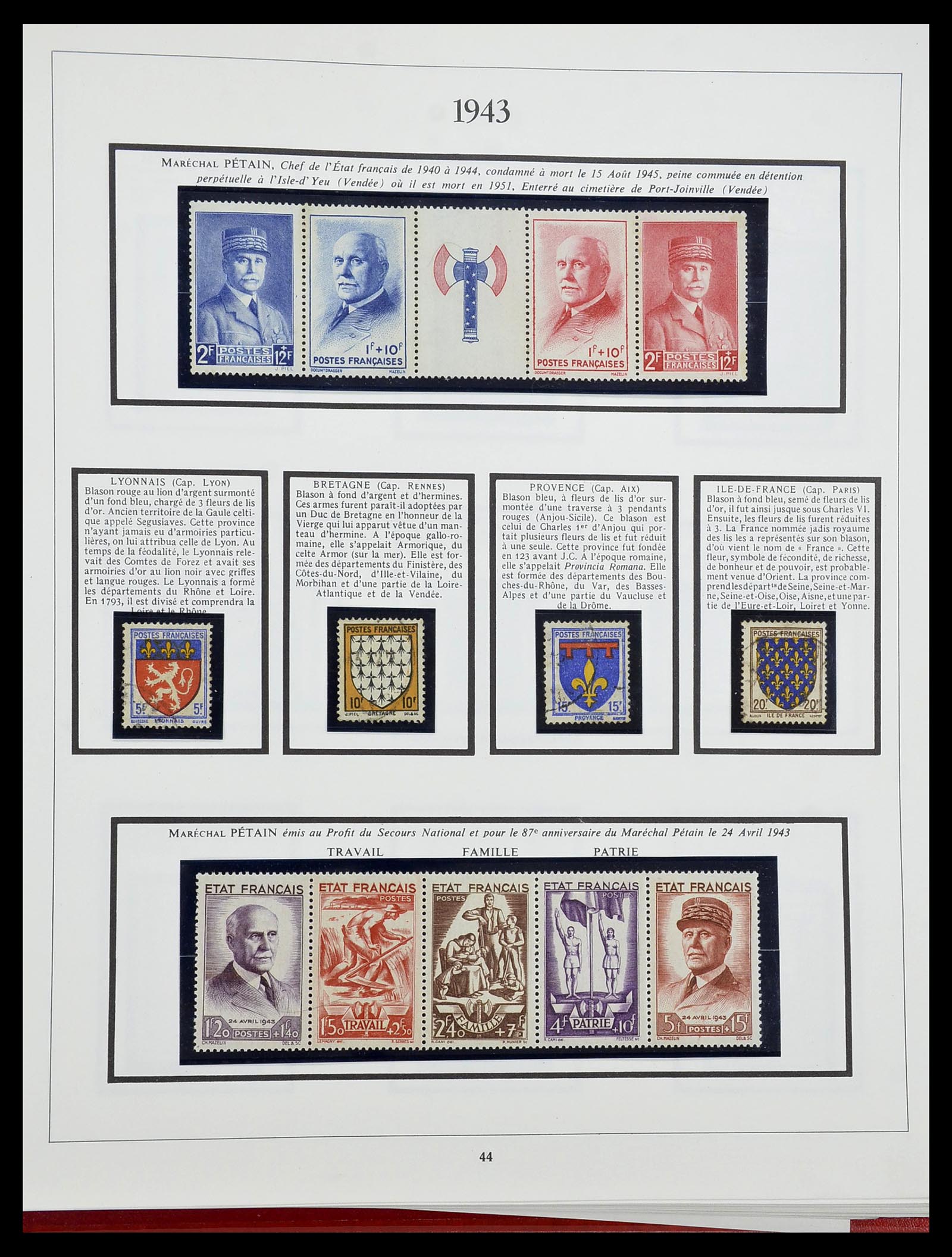 34578 038 - Stamp Collection 34578 France 1877-1964.