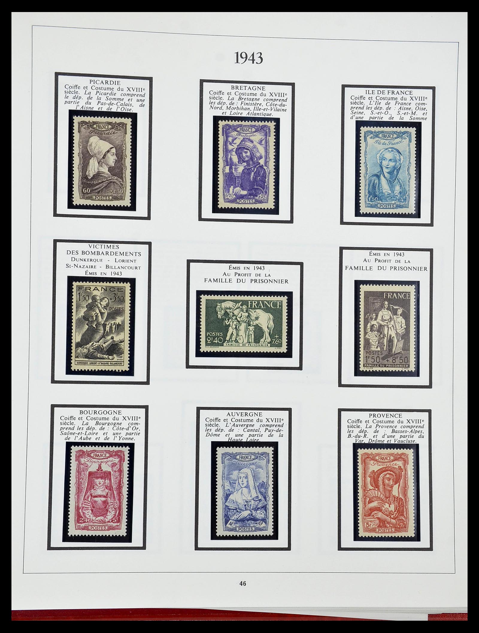 34578 040 - Stamp Collection 34578 France 1877-1964.
