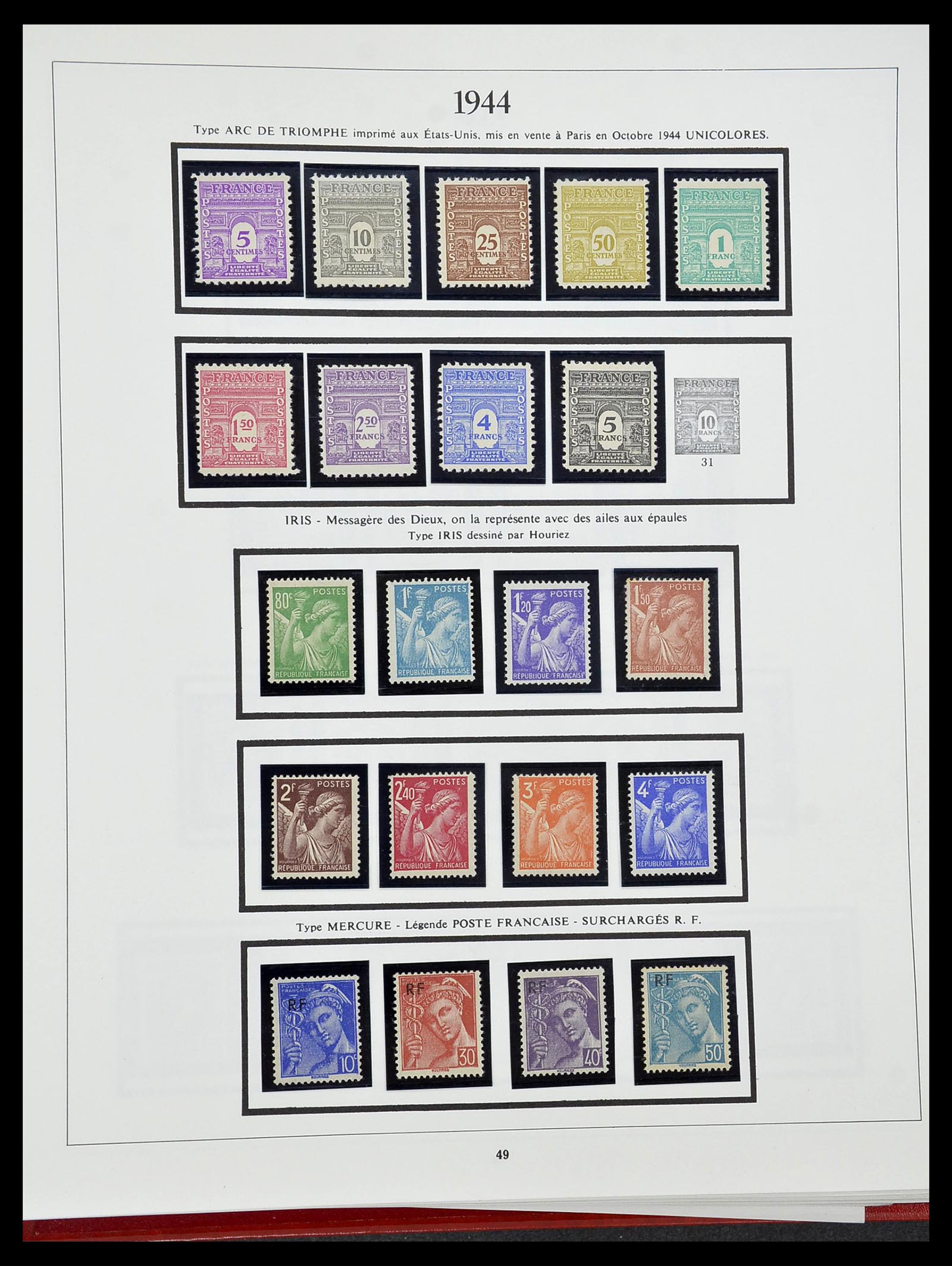 34578 043 - Stamp Collection 34578 France 1877-1964.