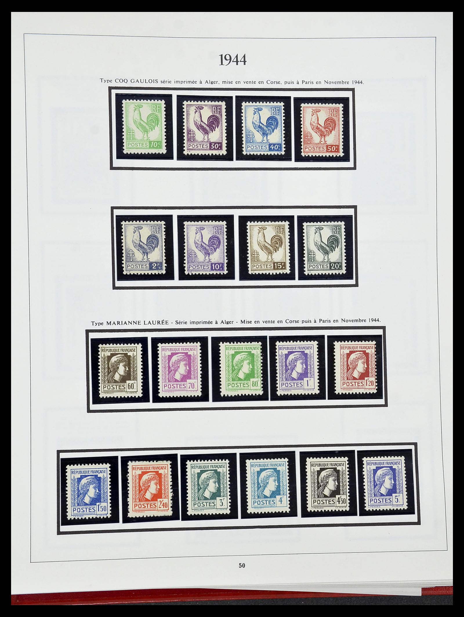 34578 044 - Stamp Collection 34578 France 1877-1964.