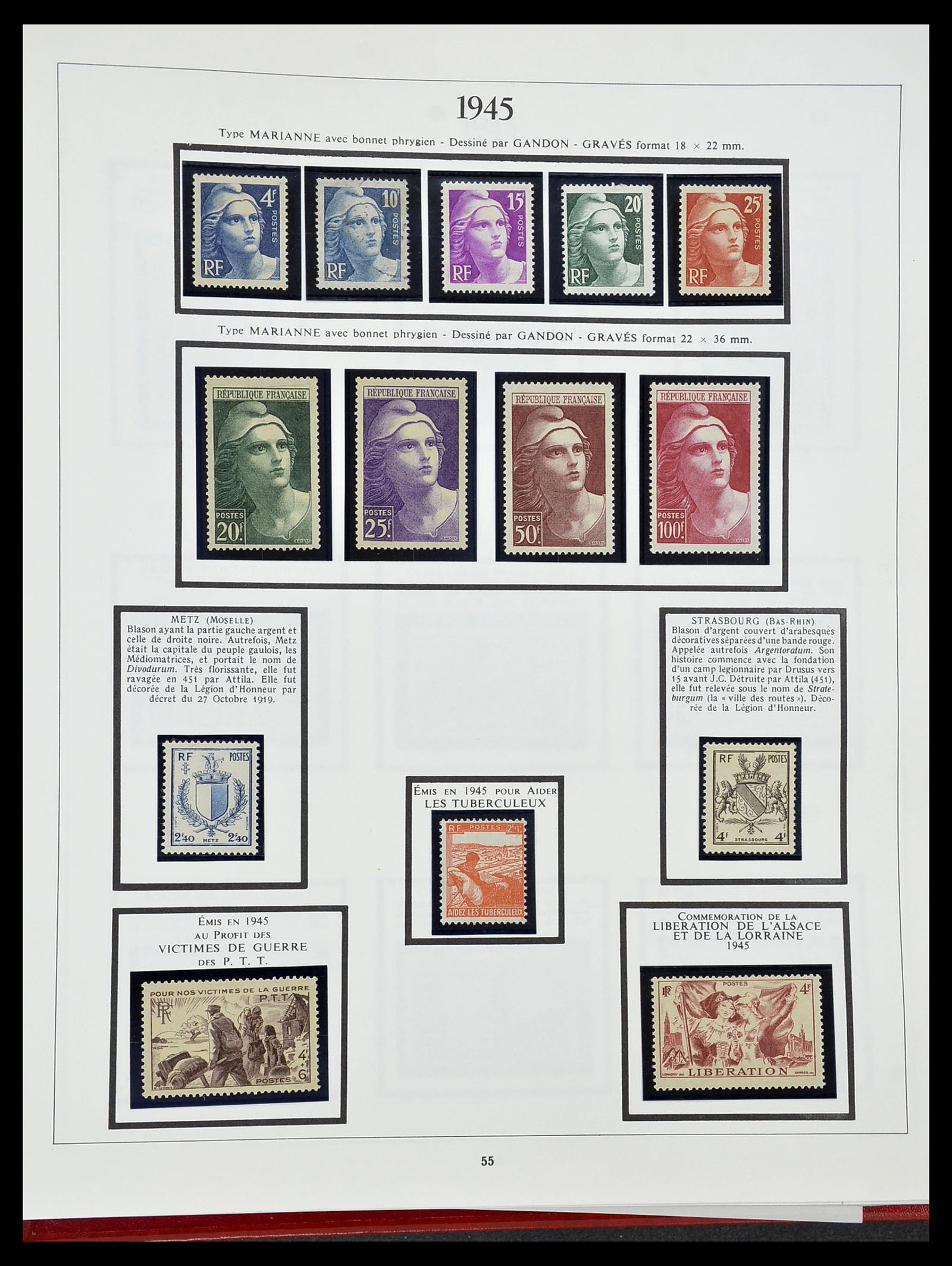 34578 049 - Stamp Collection 34578 France 1877-1964.