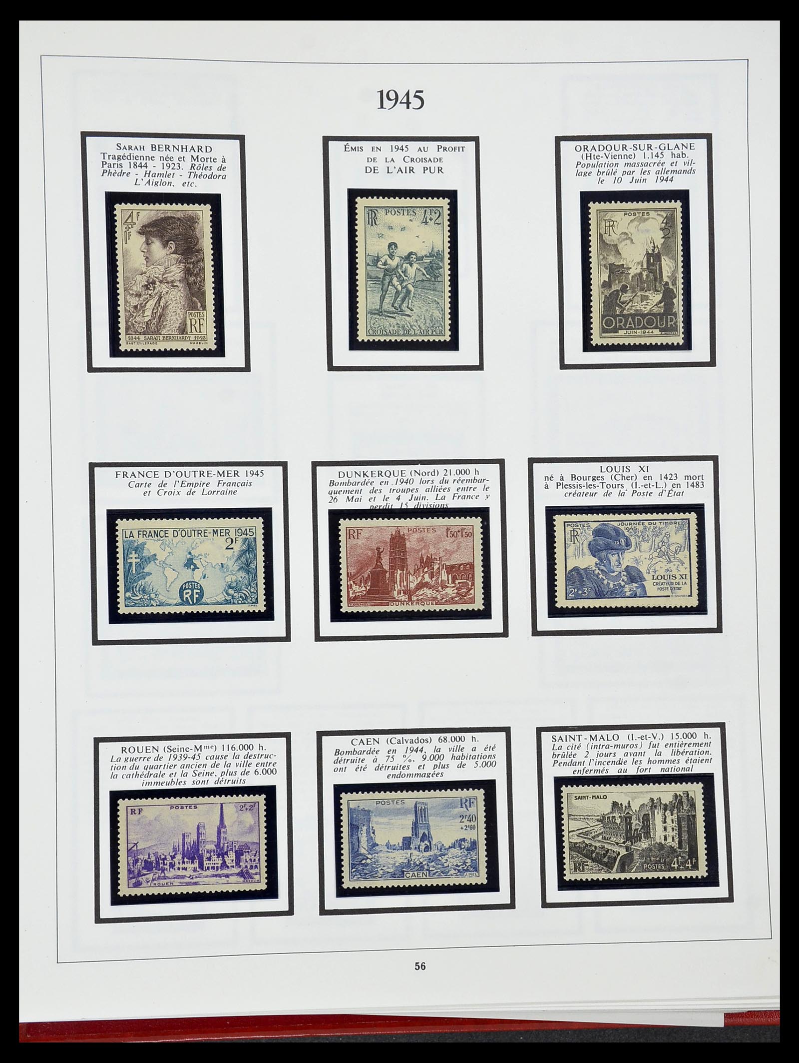 34578 050 - Stamp Collection 34578 France 1877-1964.