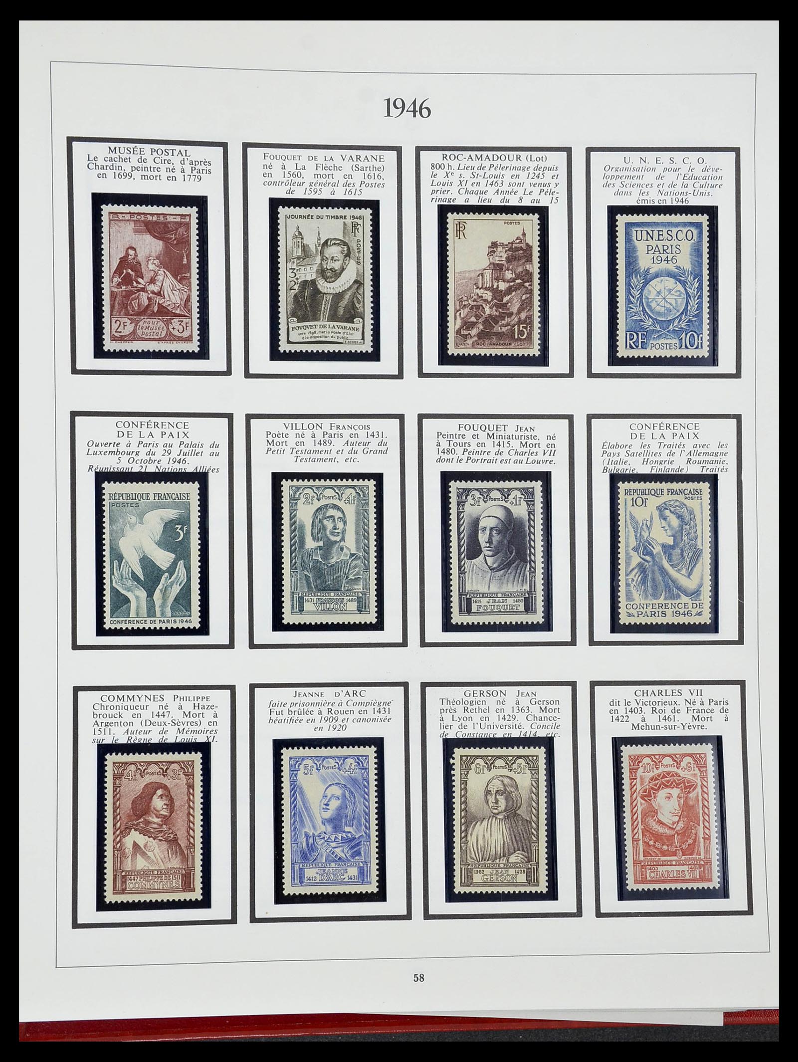 34578 052 - Stamp Collection 34578 France 1877-1964.