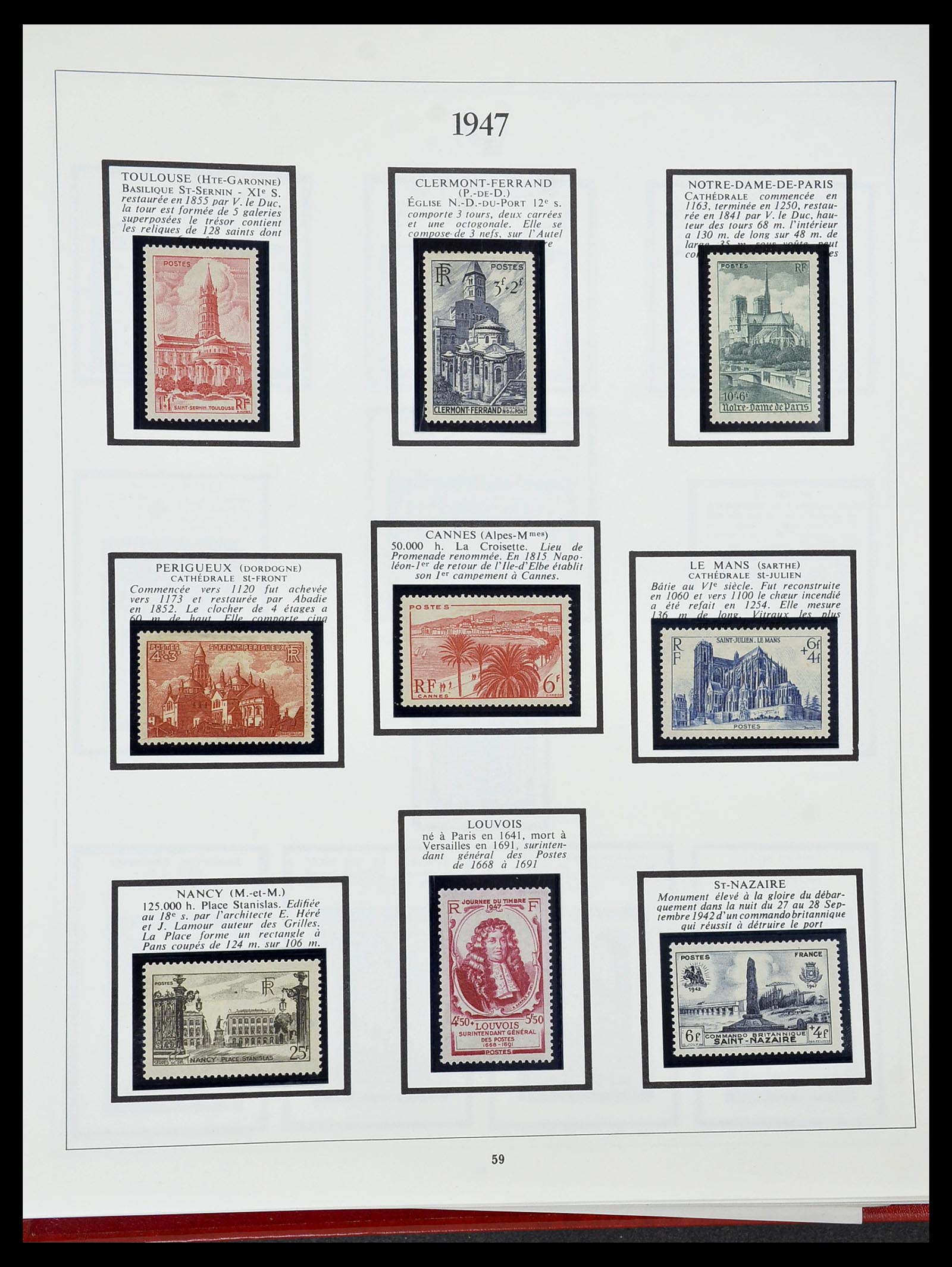 34578 053 - Stamp Collection 34578 France 1877-1964.