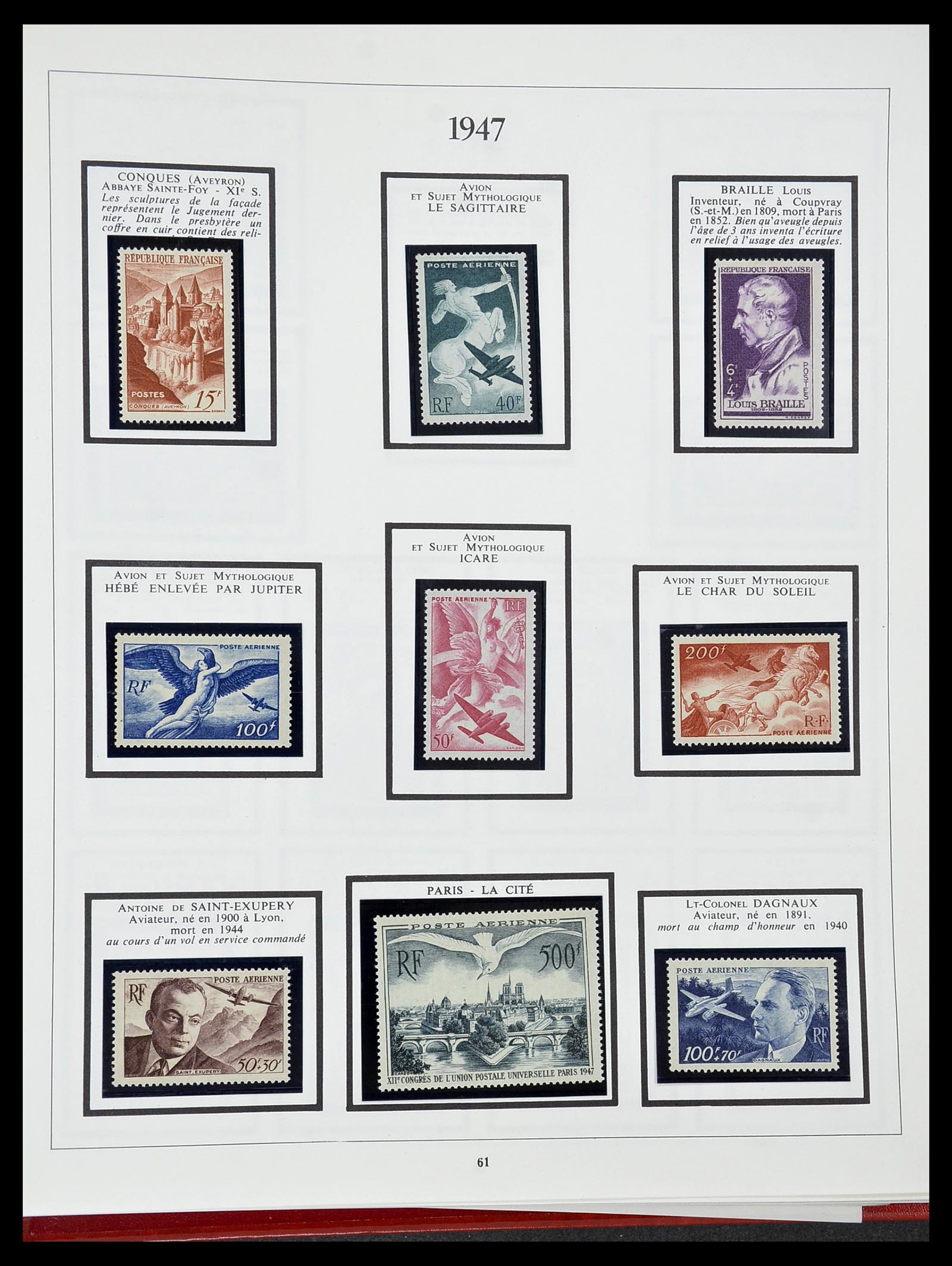34578 055 - Stamp Collection 34578 France 1877-1964.