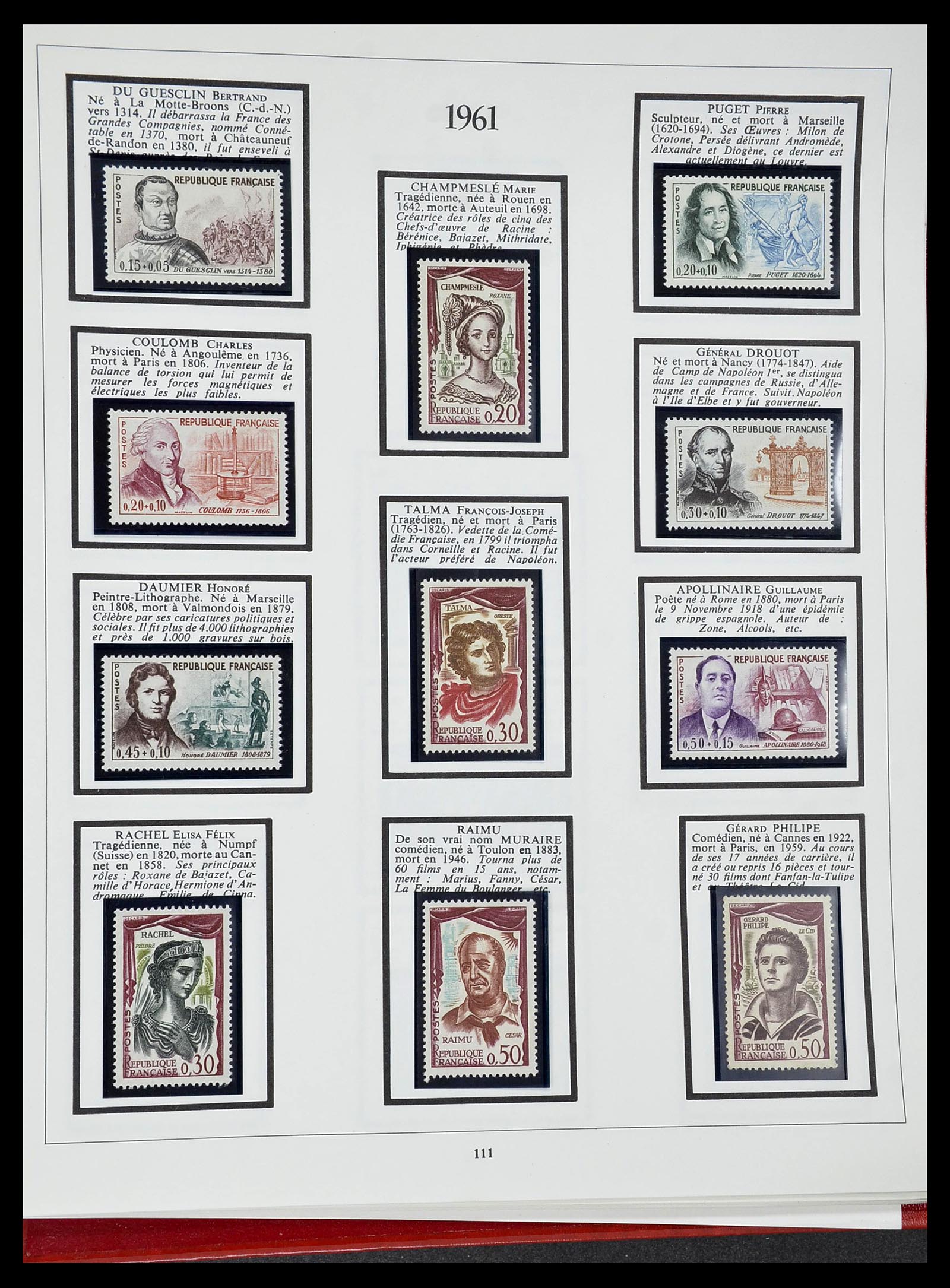 34578 105 - Stamp Collection 34578 France 1877-1964.