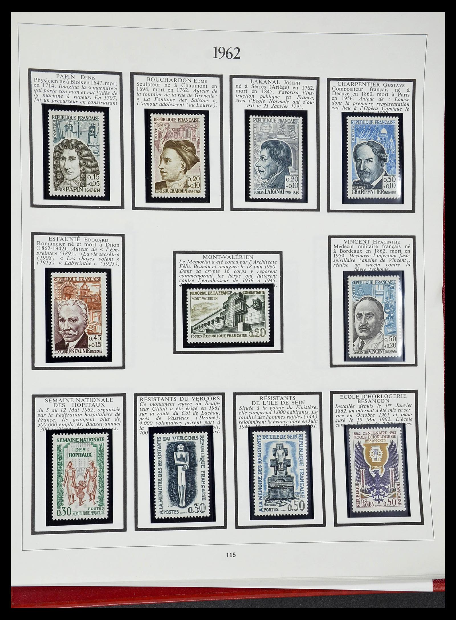 34578 109 - Stamp Collection 34578 France 1877-1964.