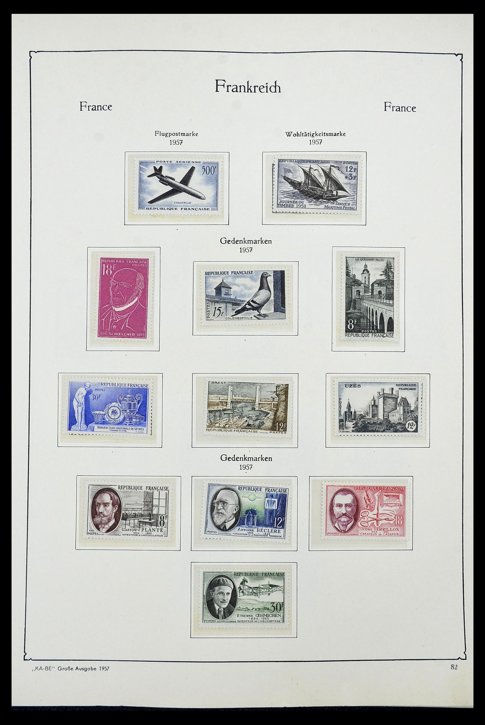 34580 078 - Stamp Collection 34580 France 1900-1971.