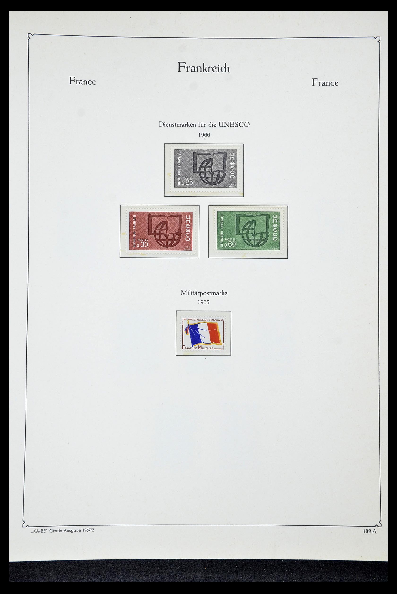 34580 134 - Postzegelverzameling 34580 Frankrijk 1900-1971.