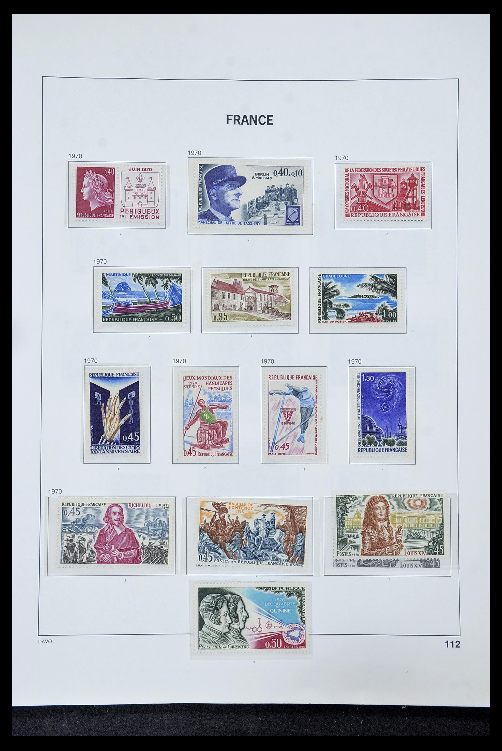 34580 143 - Postzegelverzameling 34580 Frankrijk 1900-1971.