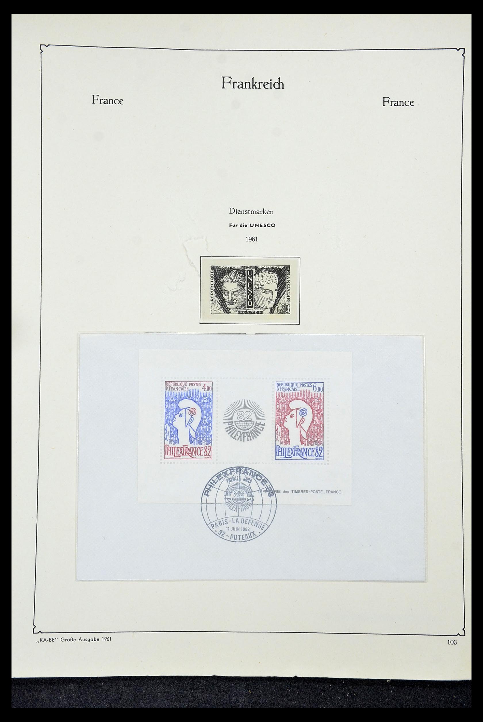 34580 150 - Postzegelverzameling 34580 Frankrijk 1900-1971.