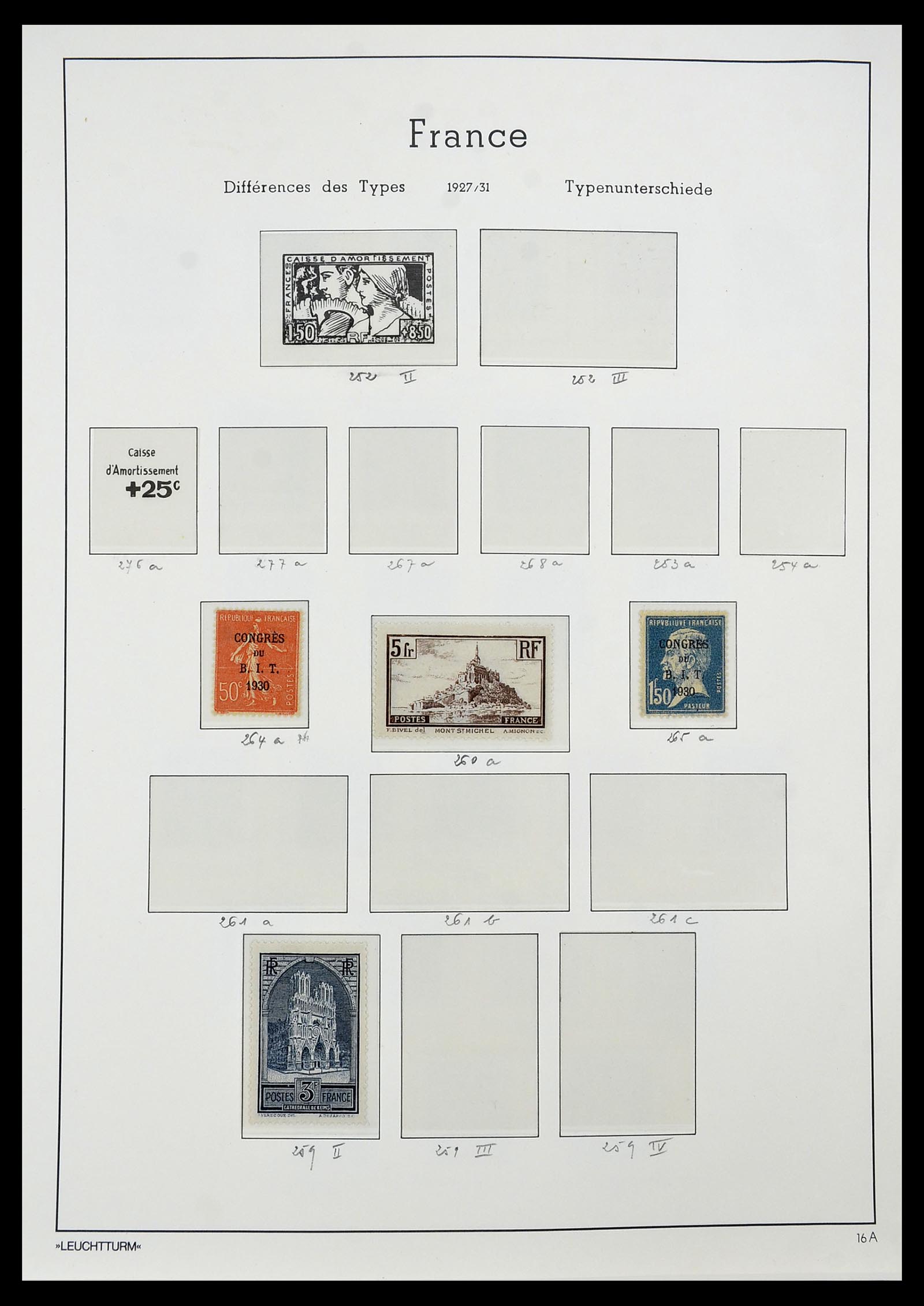 34581 015 - Postzegelverzameling 34581 Frankrijk 1849-1965.