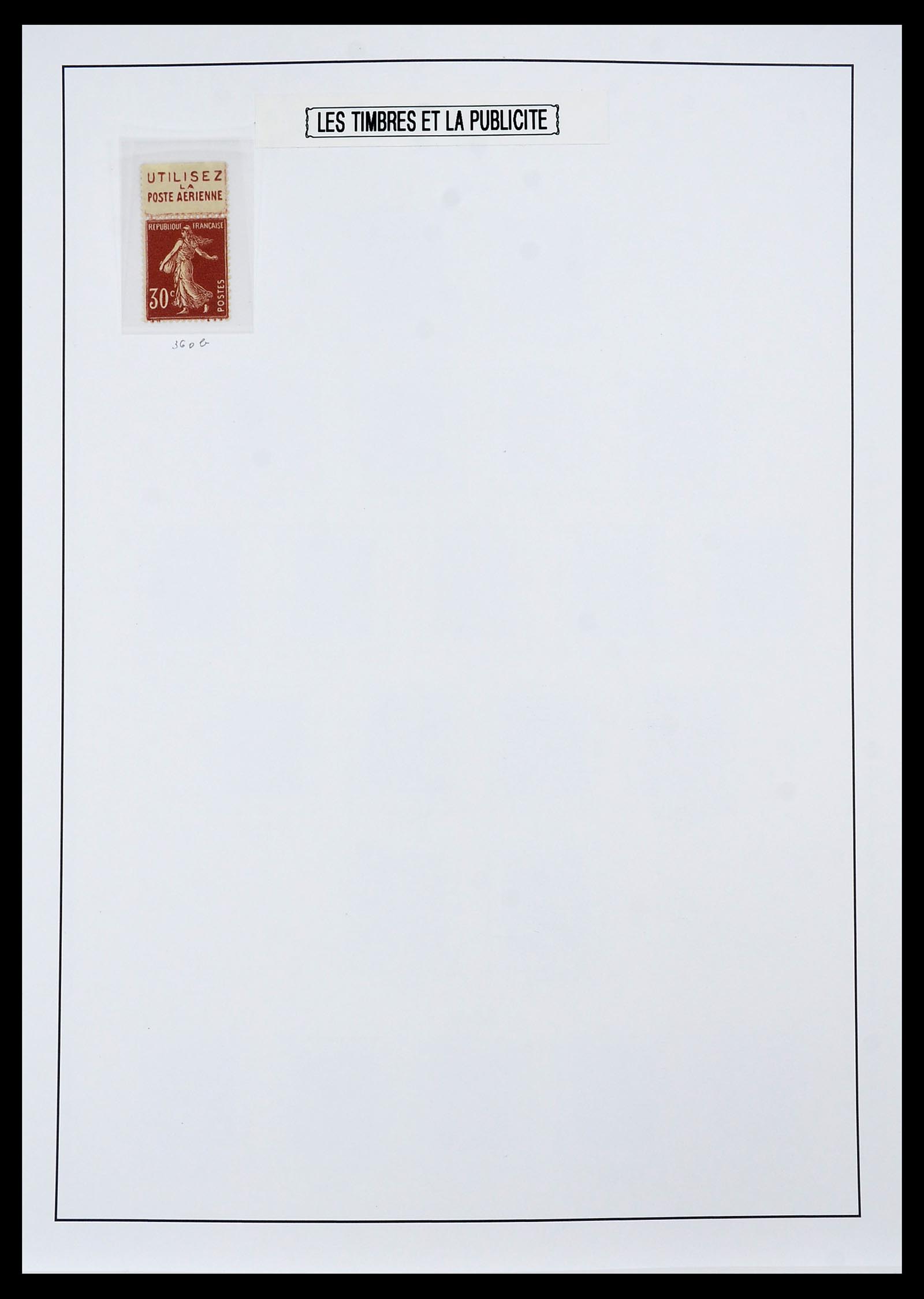 34581 024 - Postzegelverzameling 34581 Frankrijk 1849-1965.