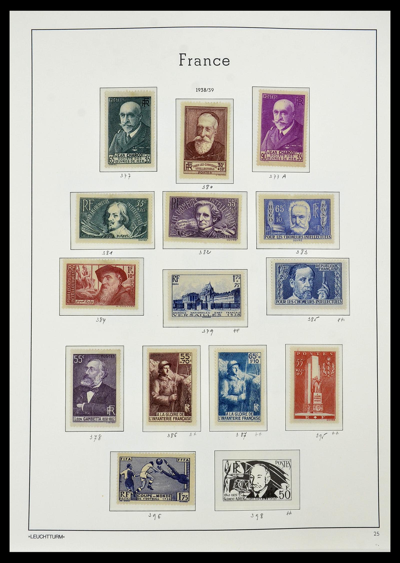 34581 026 - Postzegelverzameling 34581 Frankrijk 1849-1965.