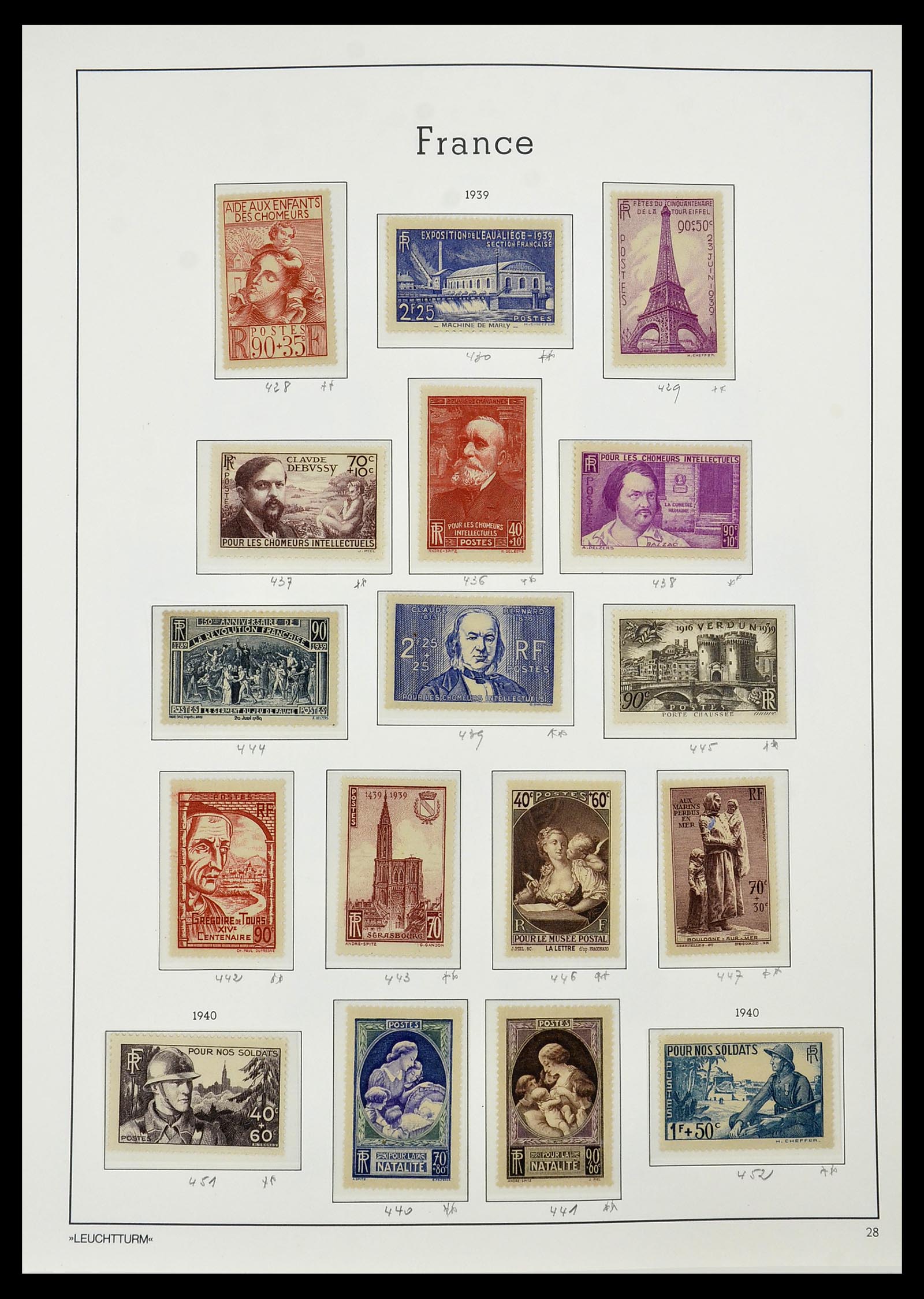 34581 029 - Postzegelverzameling 34581 Frankrijk 1849-1965.