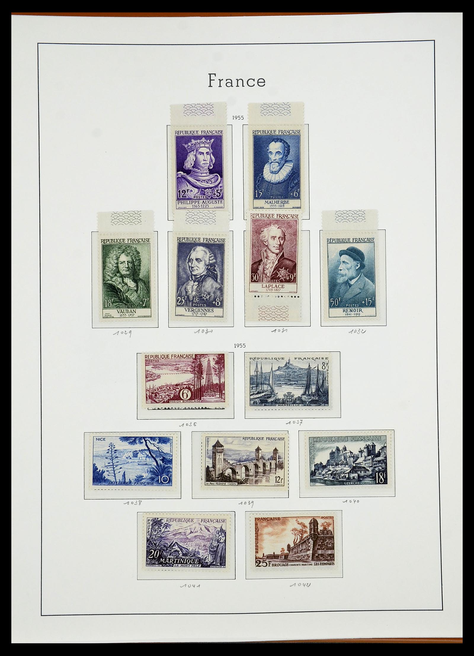 34581 067 - Postzegelverzameling 34581 Frankrijk 1849-1965.