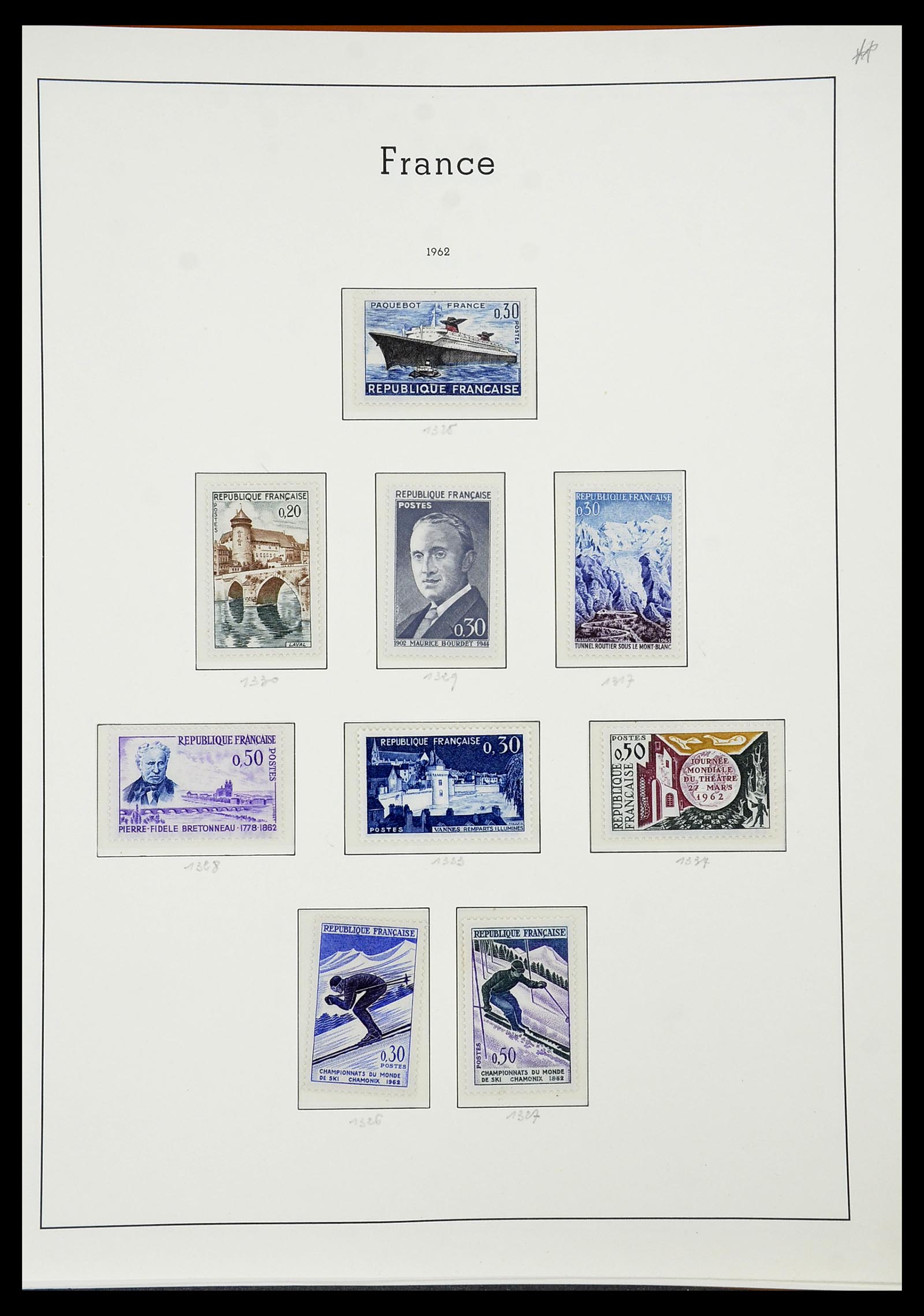 34581 094 - Postzegelverzameling 34581 Frankrijk 1849-1965.
