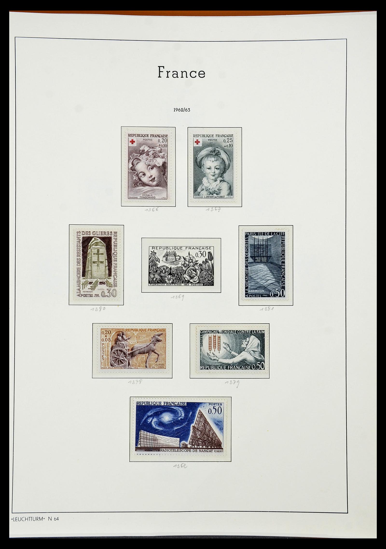 34581 099 - Postzegelverzameling 34581 Frankrijk 1849-1965.