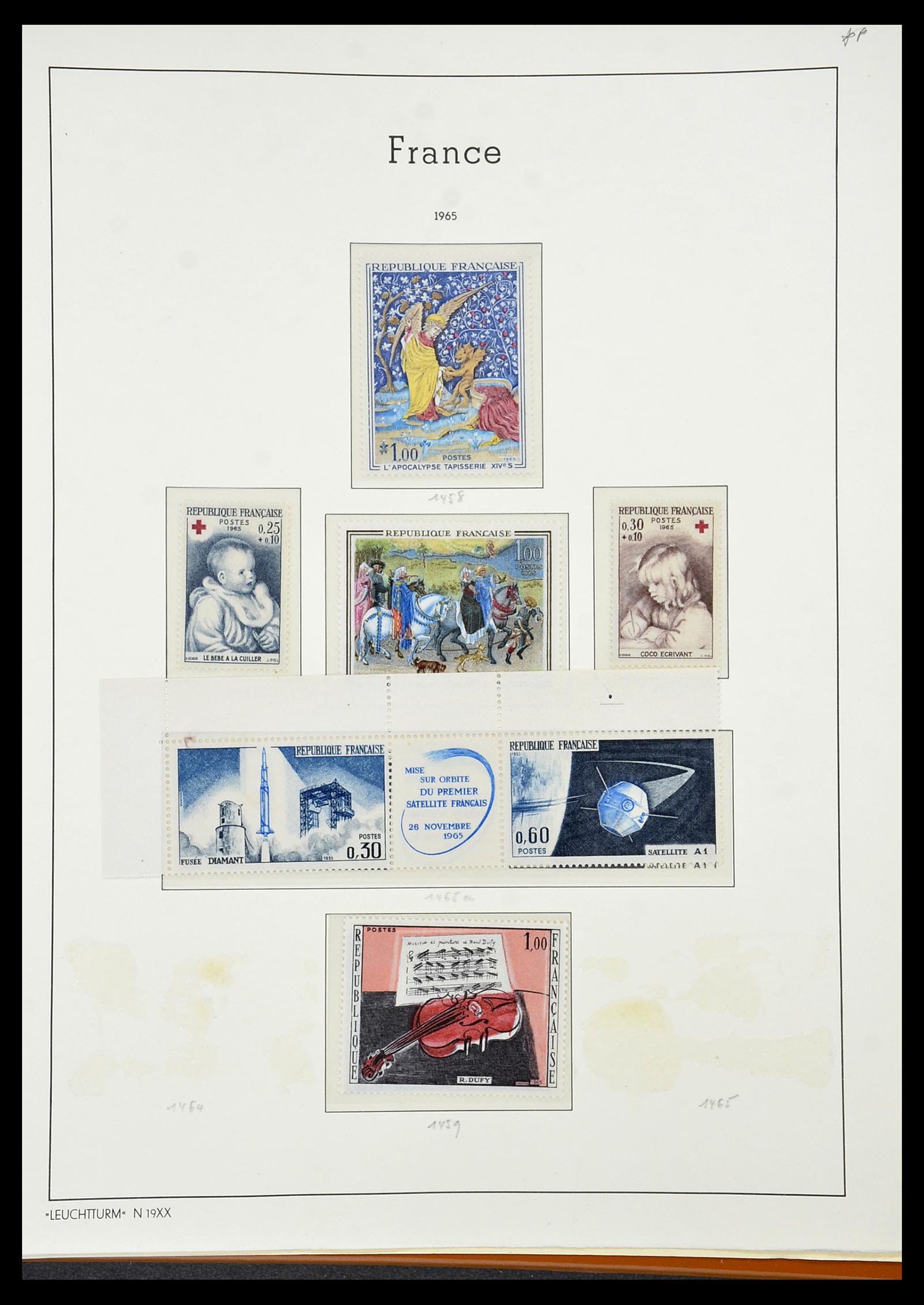 34581 109 - Postzegelverzameling 34581 Frankrijk 1849-1965.
