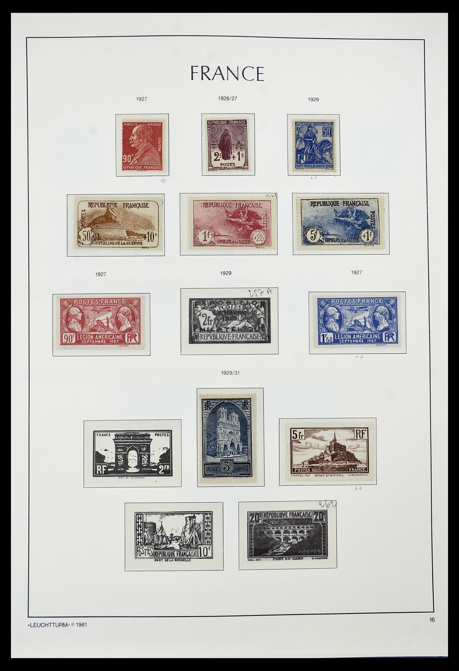 34582 015 - Stamp Collection 34582 France 1849-1959.