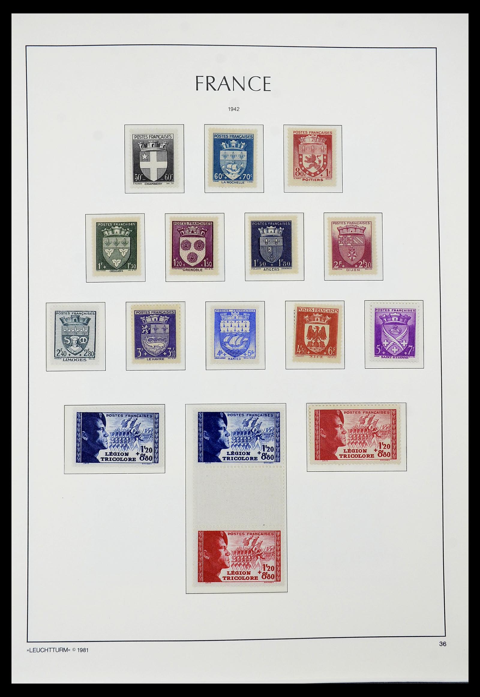 34582 034 - Postzegelverzameling 34582 Frankrijk 1849-1959.