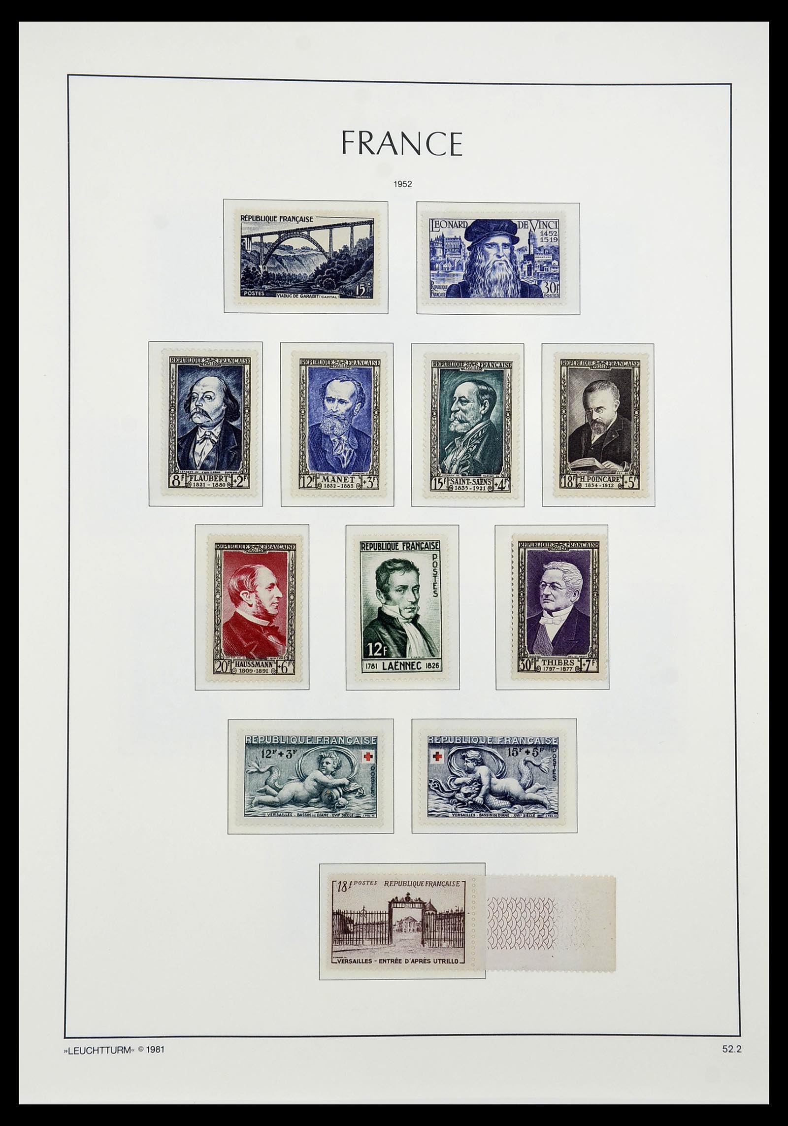 34582 060 - Postzegelverzameling 34582 Frankrijk 1849-1959.