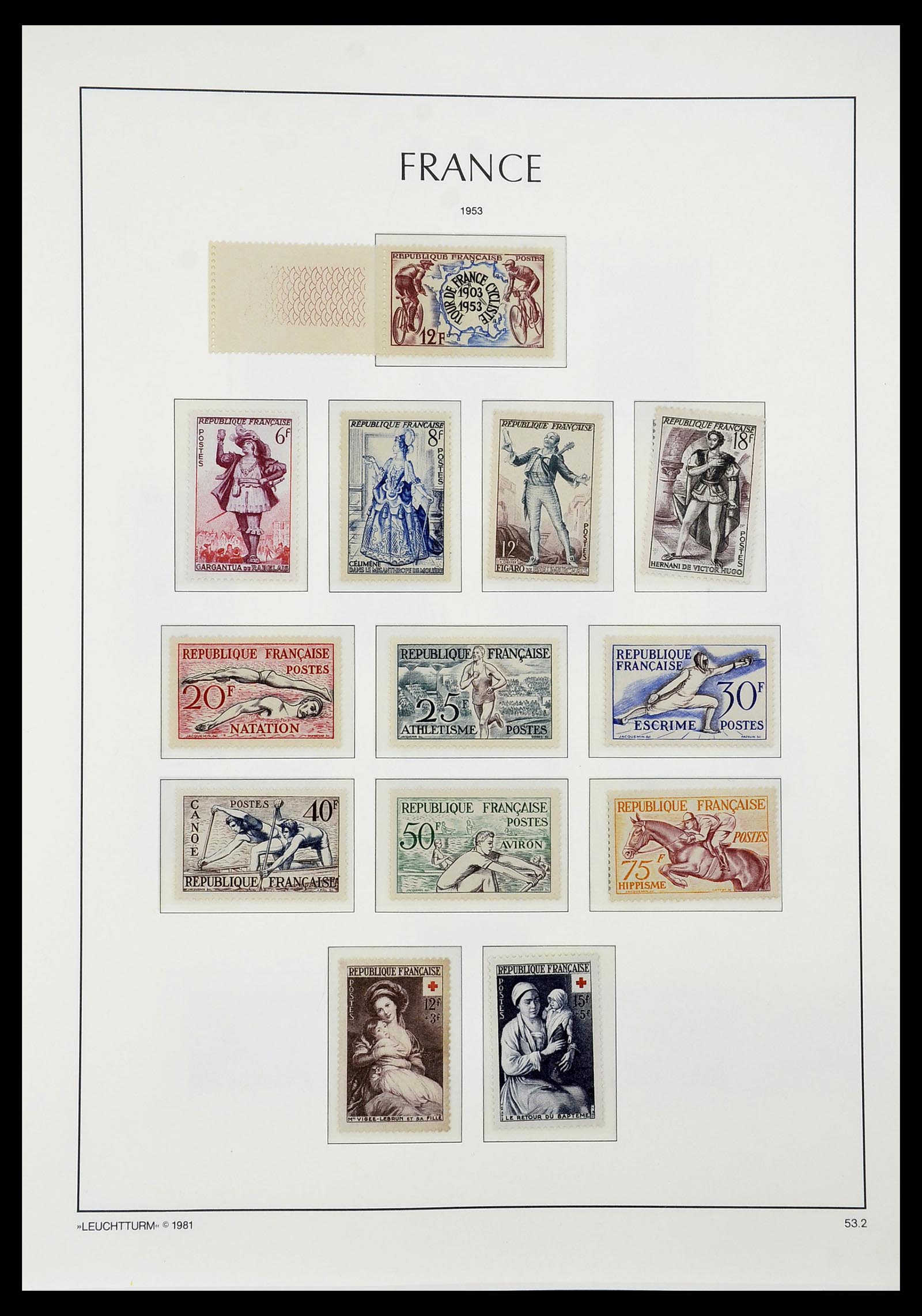 34582 062 - Stamp Collection 34582 France 1849-1959.