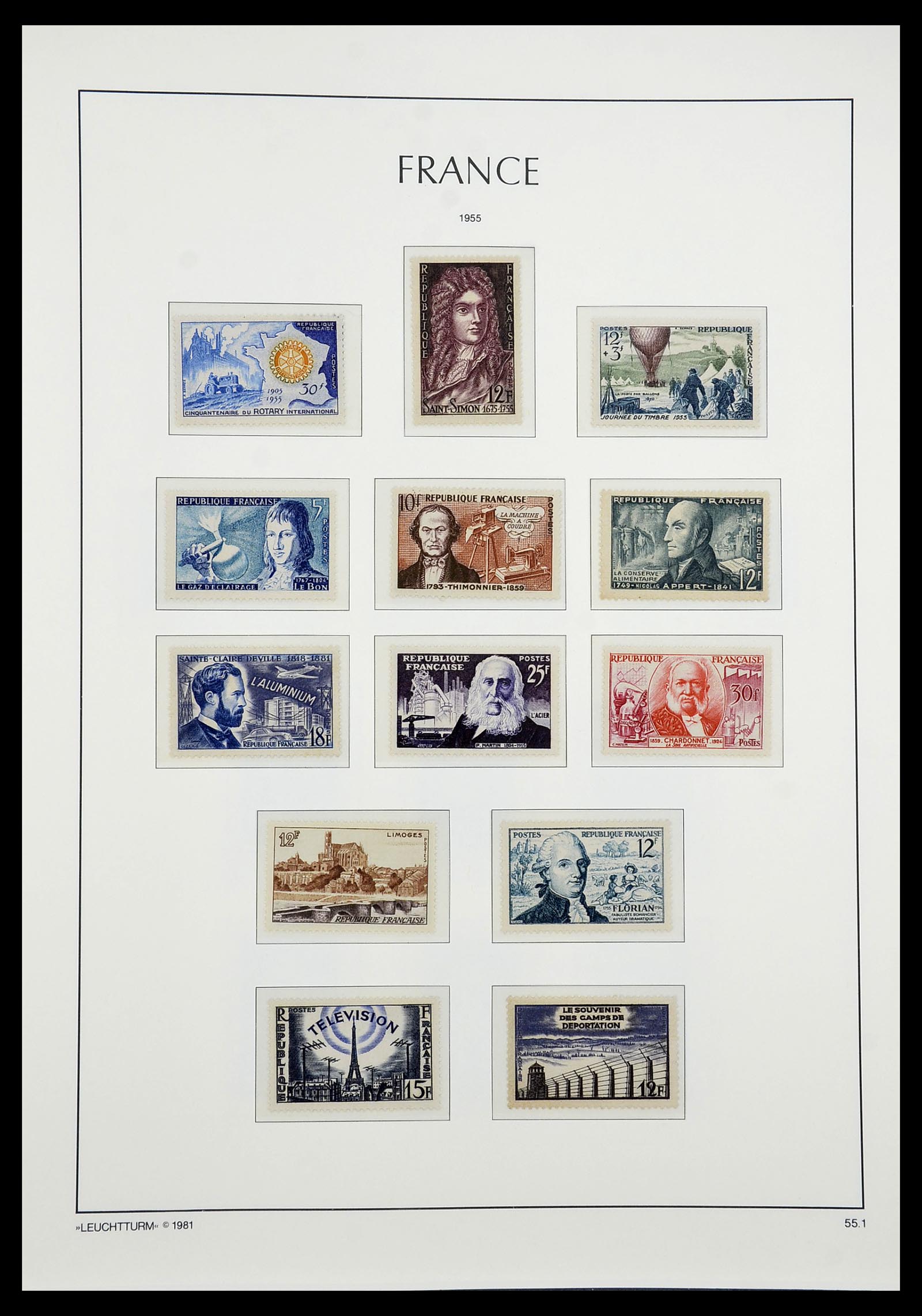 34582 066 - Stamp Collection 34582 France 1849-1959.
