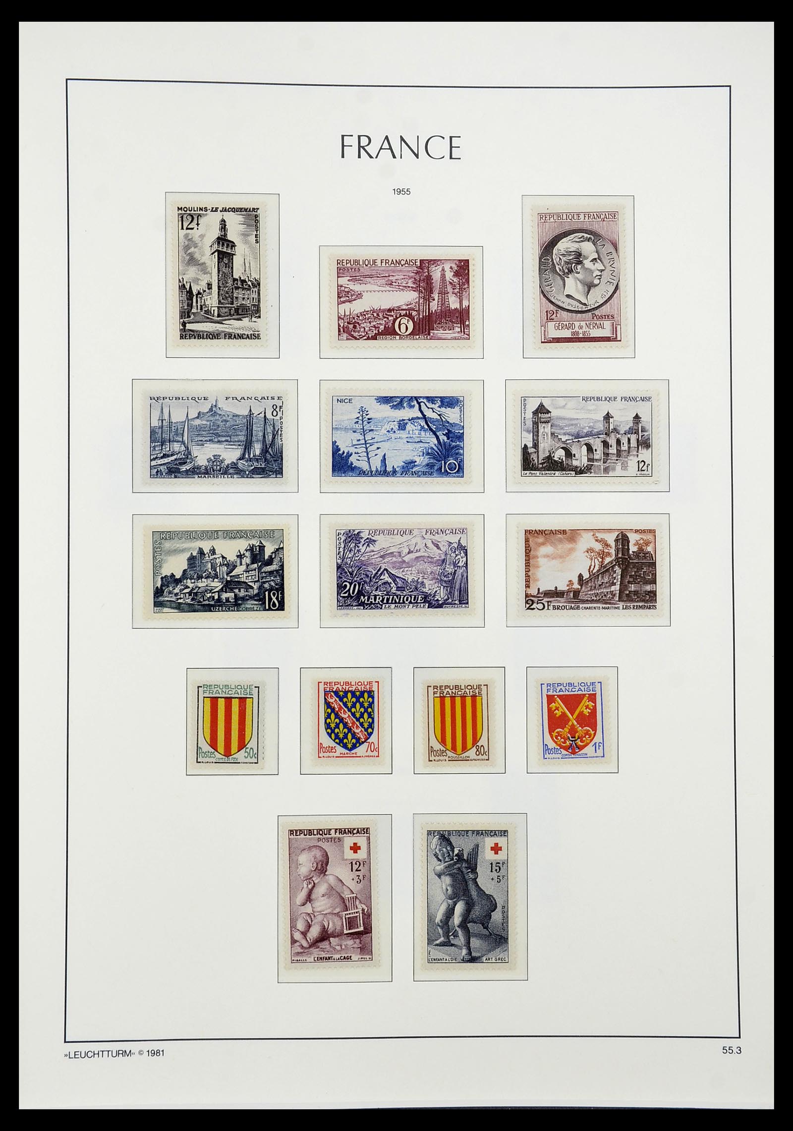 34582 068 - Stamp Collection 34582 France 1849-1959.