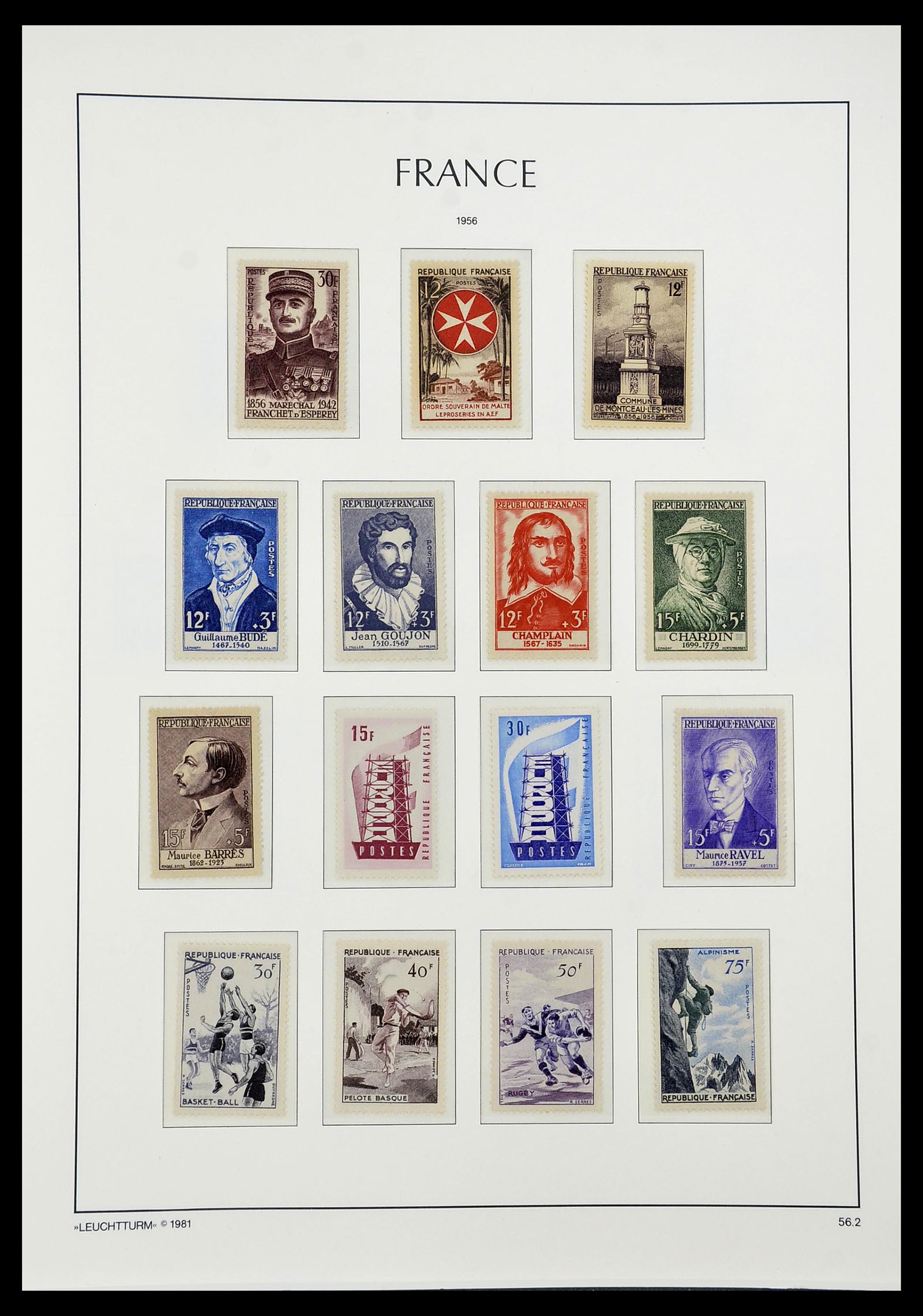 34582 071 - Stamp Collection 34582 France 1849-1959.