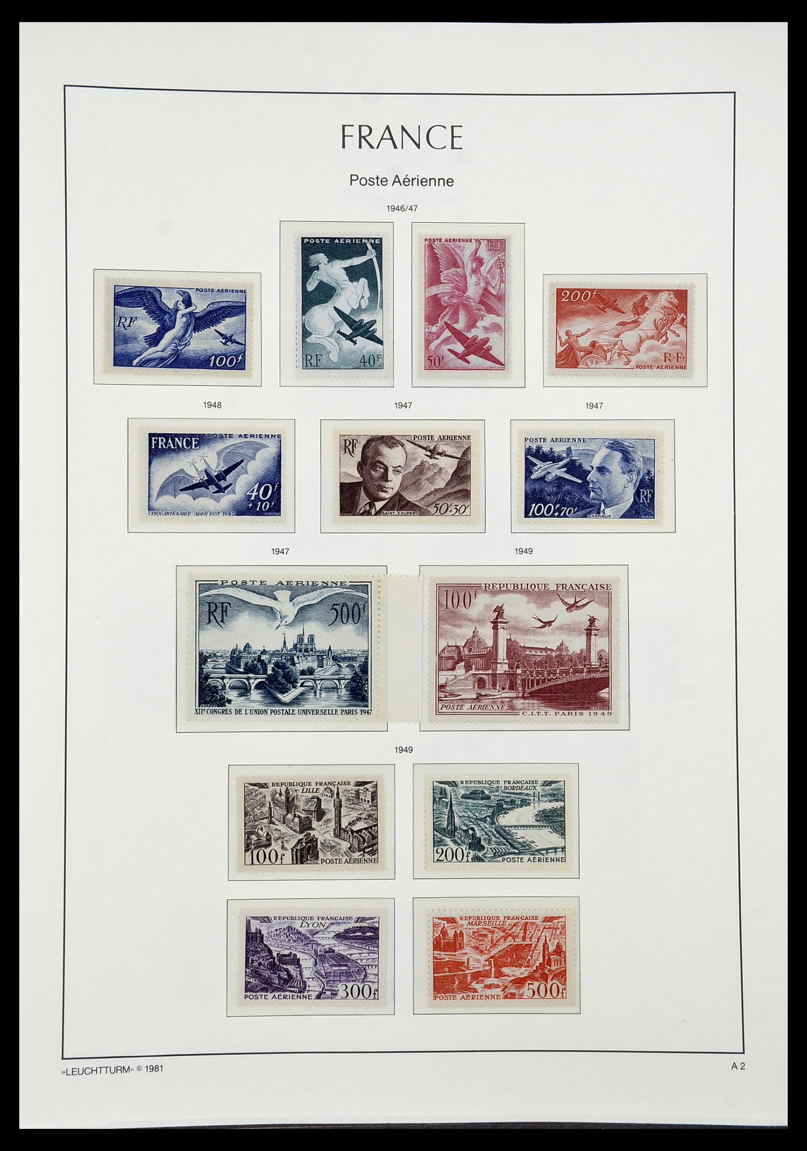 34582 083 - Postzegelverzameling 34582 Frankrijk 1849-1959.