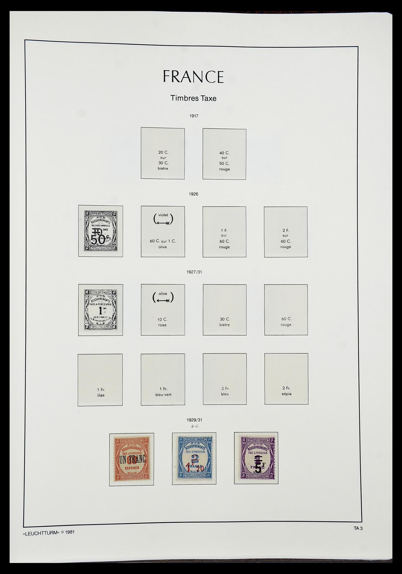 34582 094 - Postzegelverzameling 34582 Frankrijk 1849-1959.