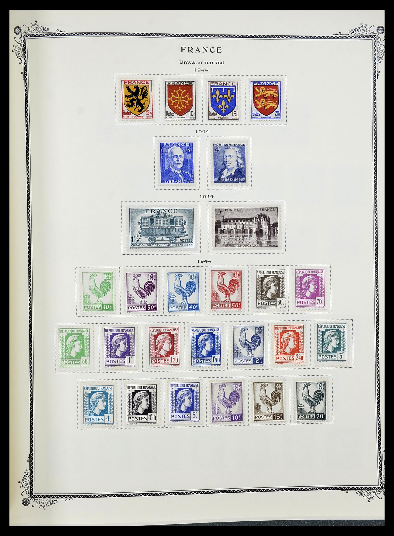 34583 024 - Stamp Collection 34583 France 1849-1966.