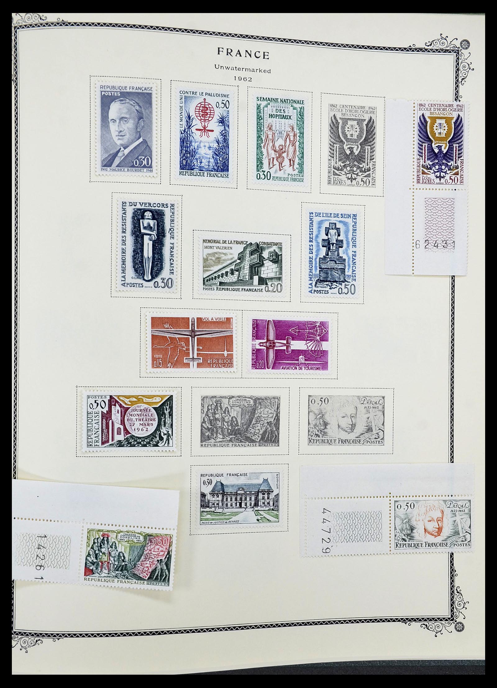 34583 054 - Postzegelverzameling 34583 Frankrijk 1849-1966.