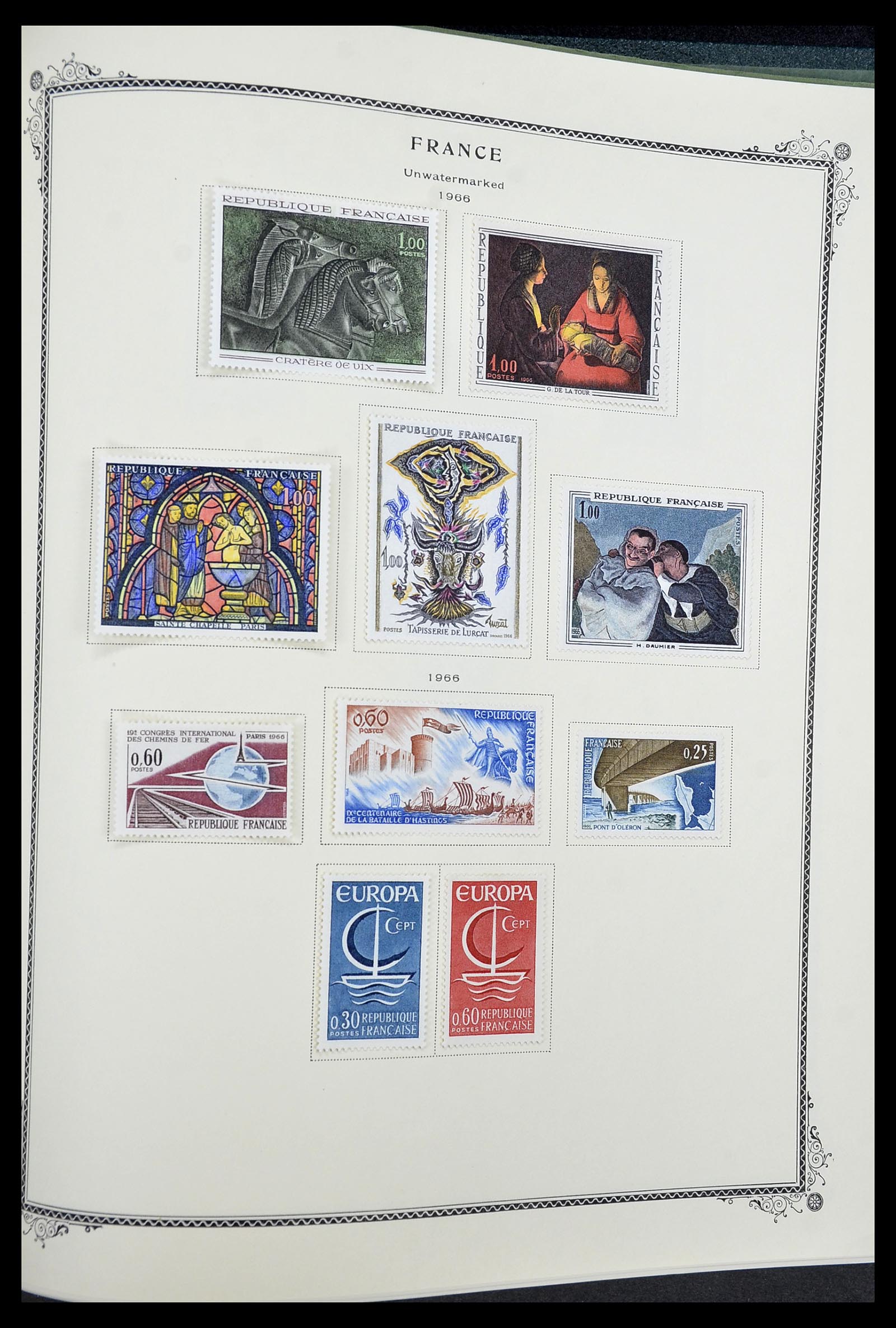 34583 063 - Postzegelverzameling 34583 Frankrijk 1849-1966.