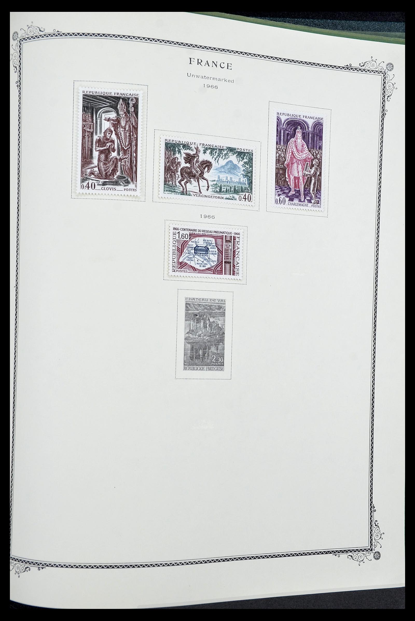 34583 064 - Postzegelverzameling 34583 Frankrijk 1849-1966.