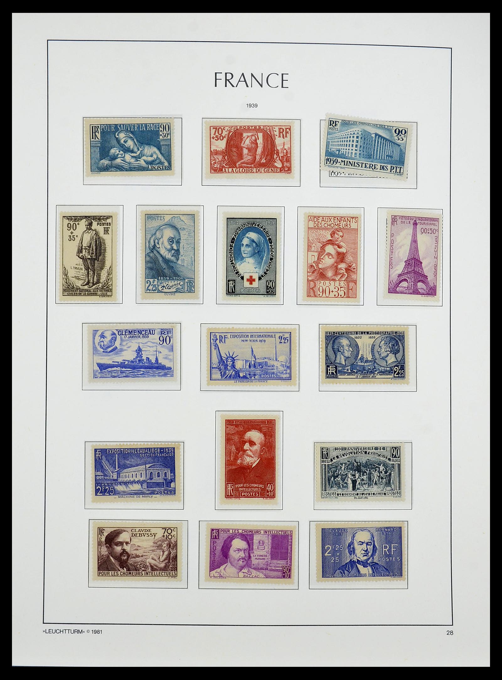34584 021 - Stamp Collection 34584 France 1849-1959.